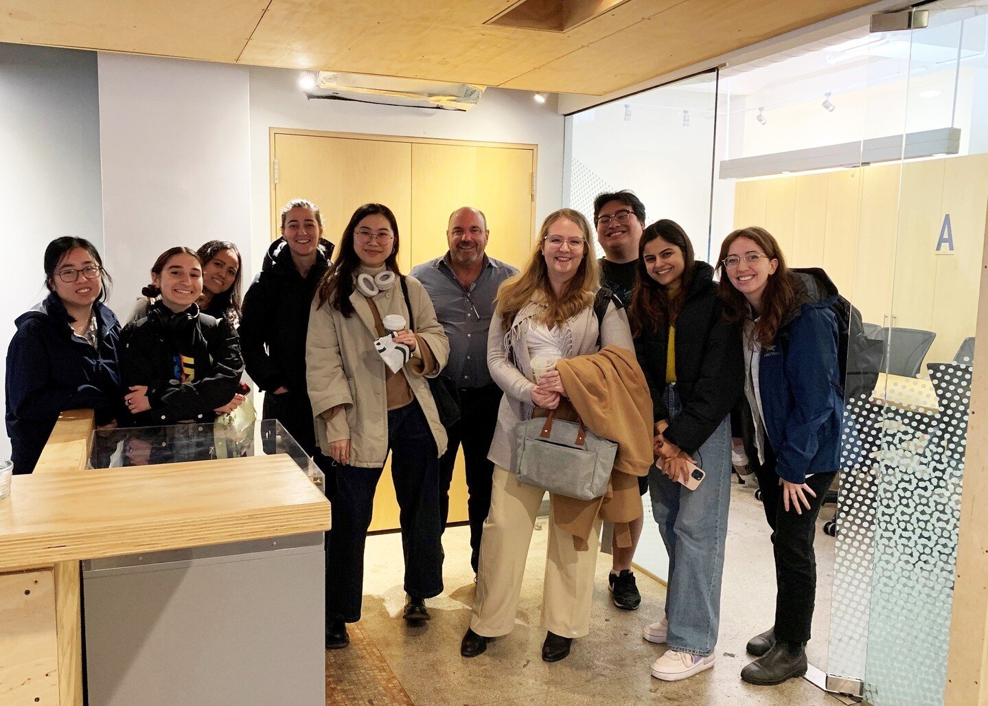 We really enjoyed hosting Professor Brenda Cowan and her M.A in Exhibition and Experience Design students from @fitnyc yesterday! Scott Briggs, AIA, Associate Principal, gave the students a tour of the studio and presented them with information about