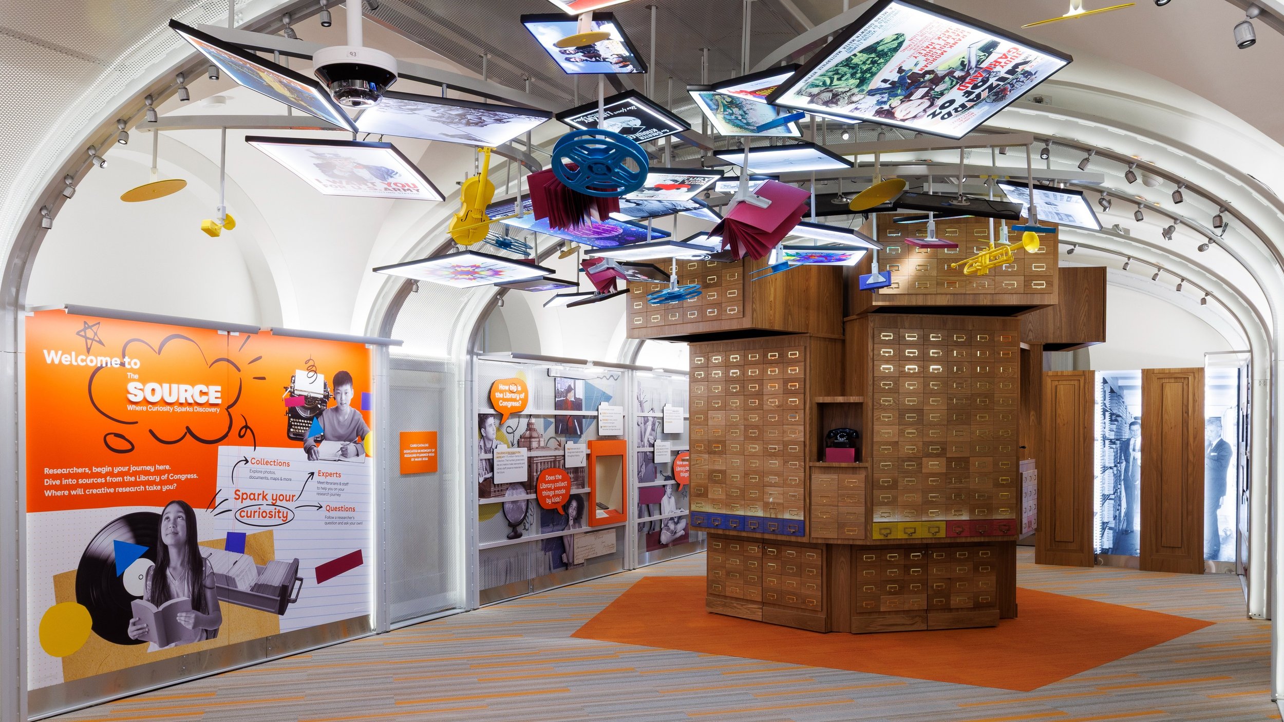 This May, SKOLNICK Architecture celebrates the opening of the Library of Congress&rsquo;s new experiential research gallery, THE SOURCE: WHERE CURIOSITY SPARKS DISCOVERY.

Created for youth ages 8&ndash;15, this permanent interactive experience invit