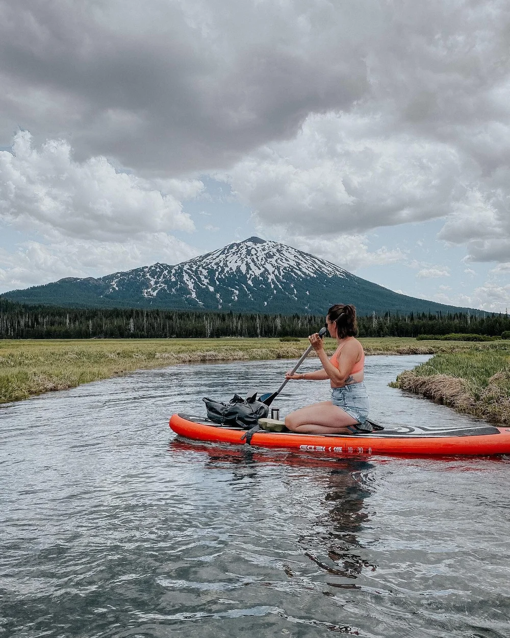 Was it a dream?
.
.
#oregon #oregonexplored #adventuretime #paddleboard #summer #mountains #love #paddleboarding #adventure #outdoors #yeti