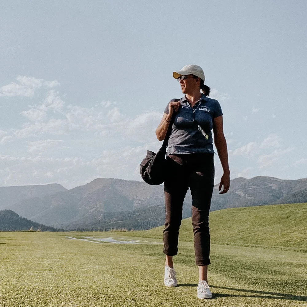 Work yesterday was 🙌🏽 - And Montana didn&rsquo;t disappoint with the views.
.
.
Grooming for #charlesbarkley - @kevinfrazier - @brianandersonsb and Hair for @cheyenne_woods for Capital One&rsquo;s The Match
.
.
#bigsky #montana #golf #makeupartist 