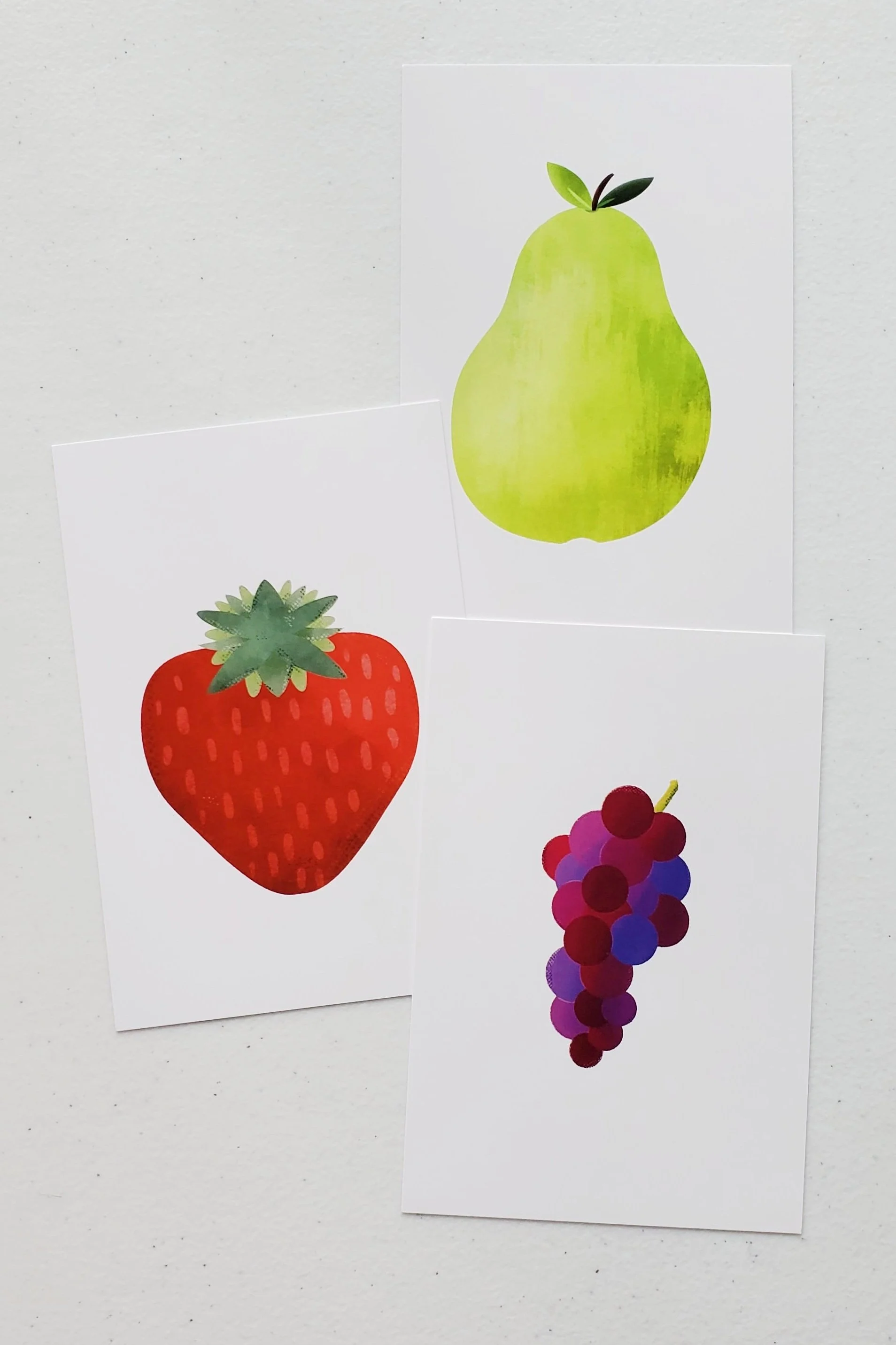 Fruit Art Print (White Background)