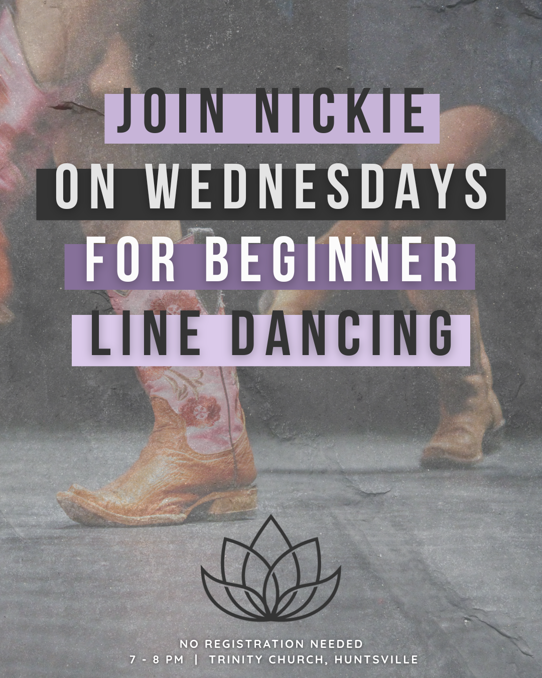 Wednesday Night Line Dancing for Beginners