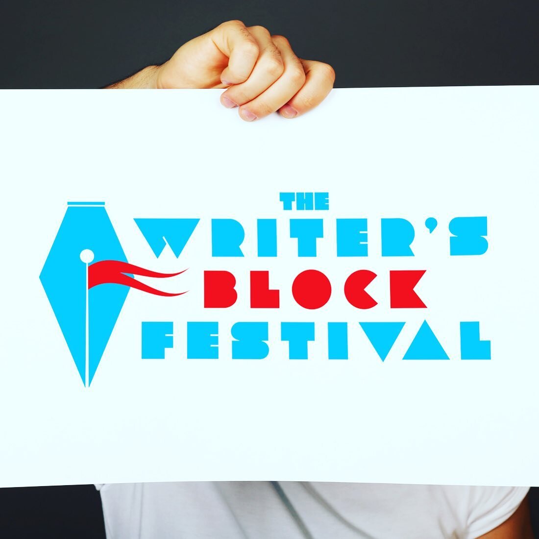 #funfriday flashback to the Writer&rsquo;s Block Festival #logo
.
.
.
.
.
#logodesigner #logodesigns #branding #graphicdesign #graphicdesigner #writingcommunity