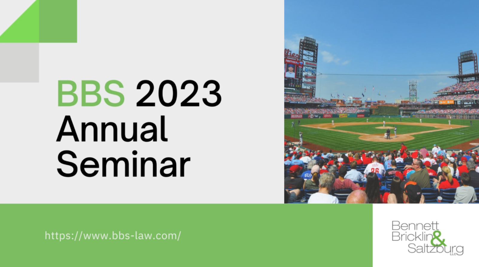 BBS Holds Annual Seminar at Citizens Bank Park on September 6th, 2023