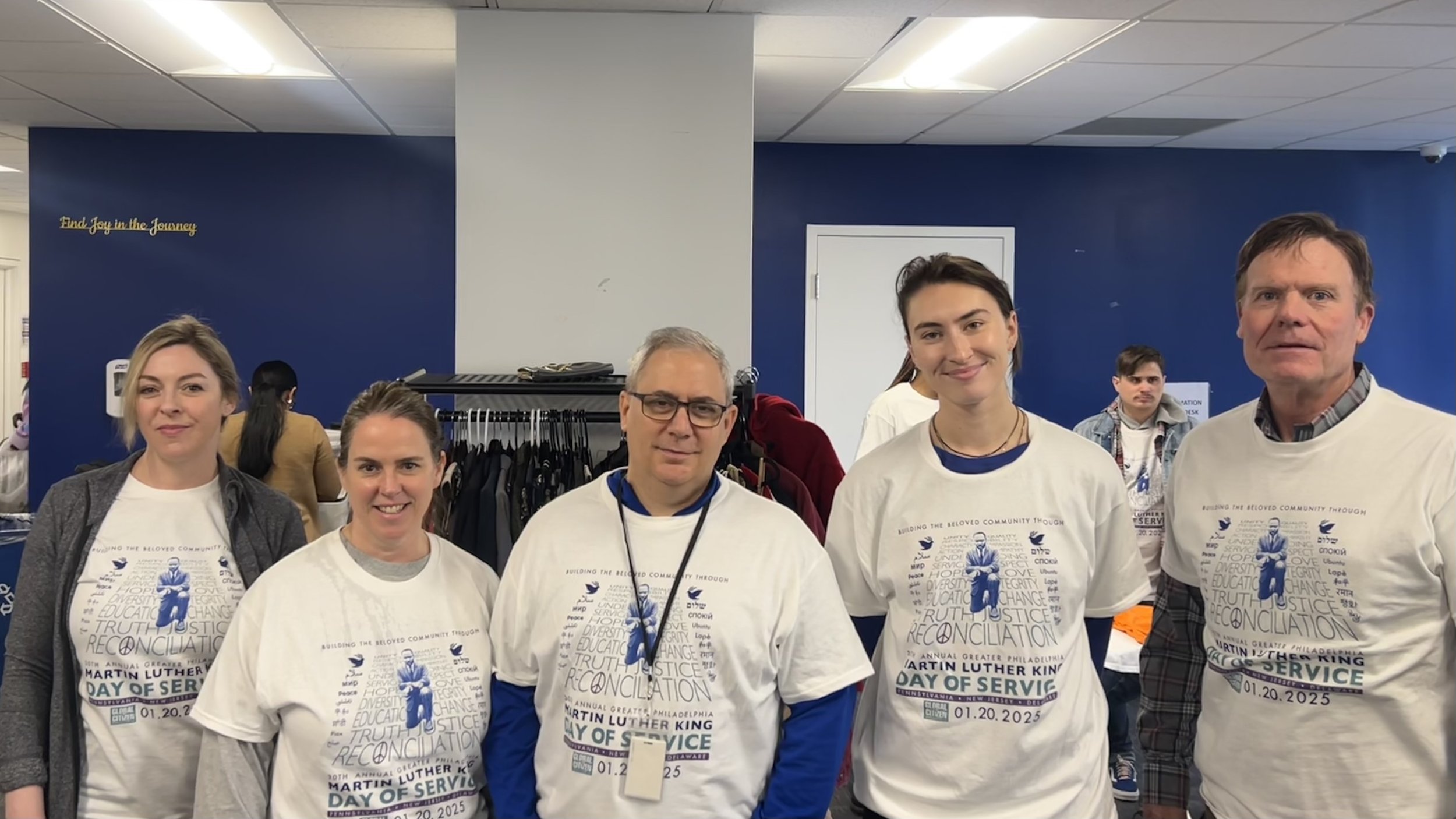 BBS Honors Martin Luther King at JEVS Human Services' Day of Hope Event