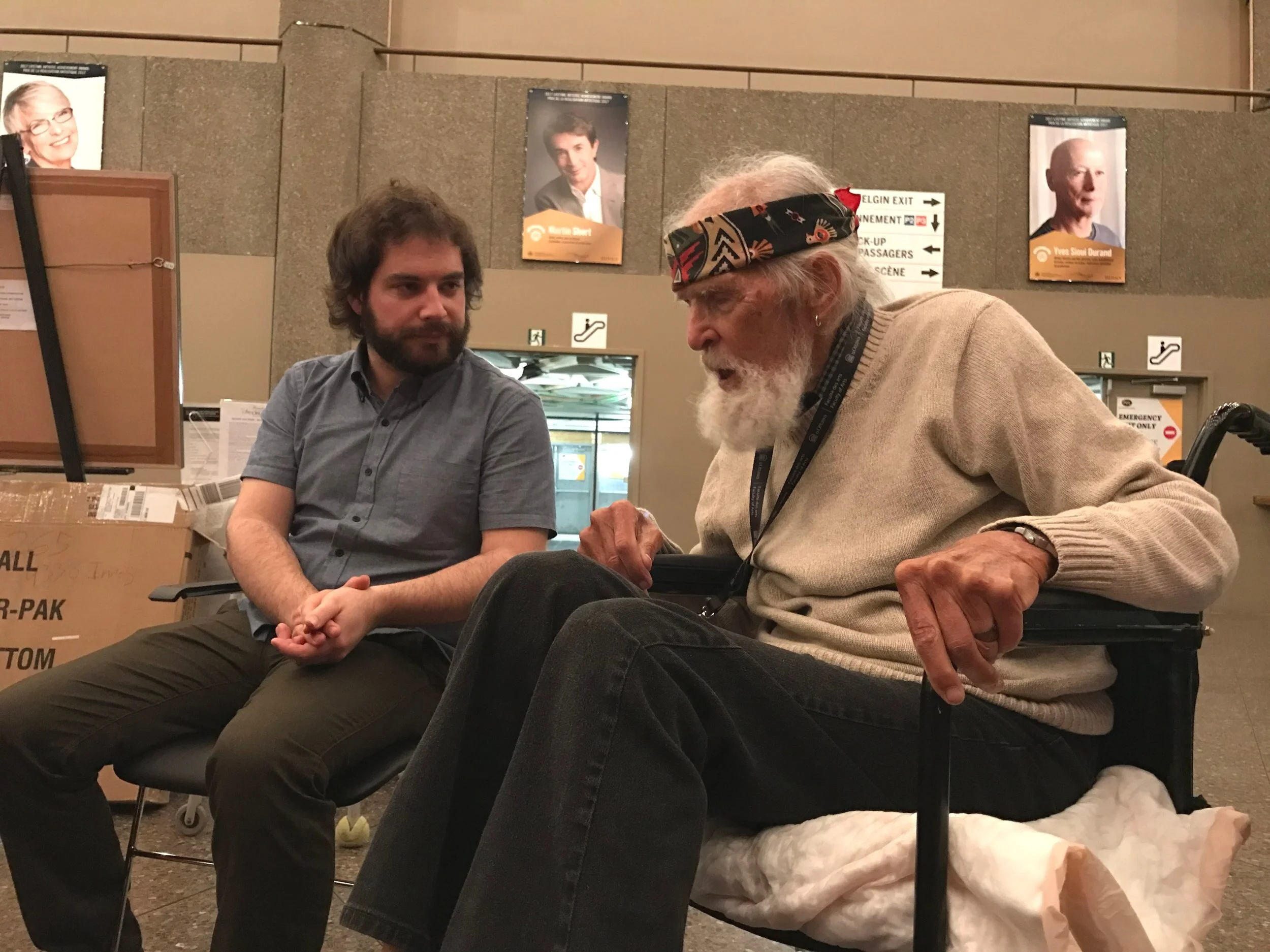 ON MEETING IMPROV'S GRANDFATHER</a>