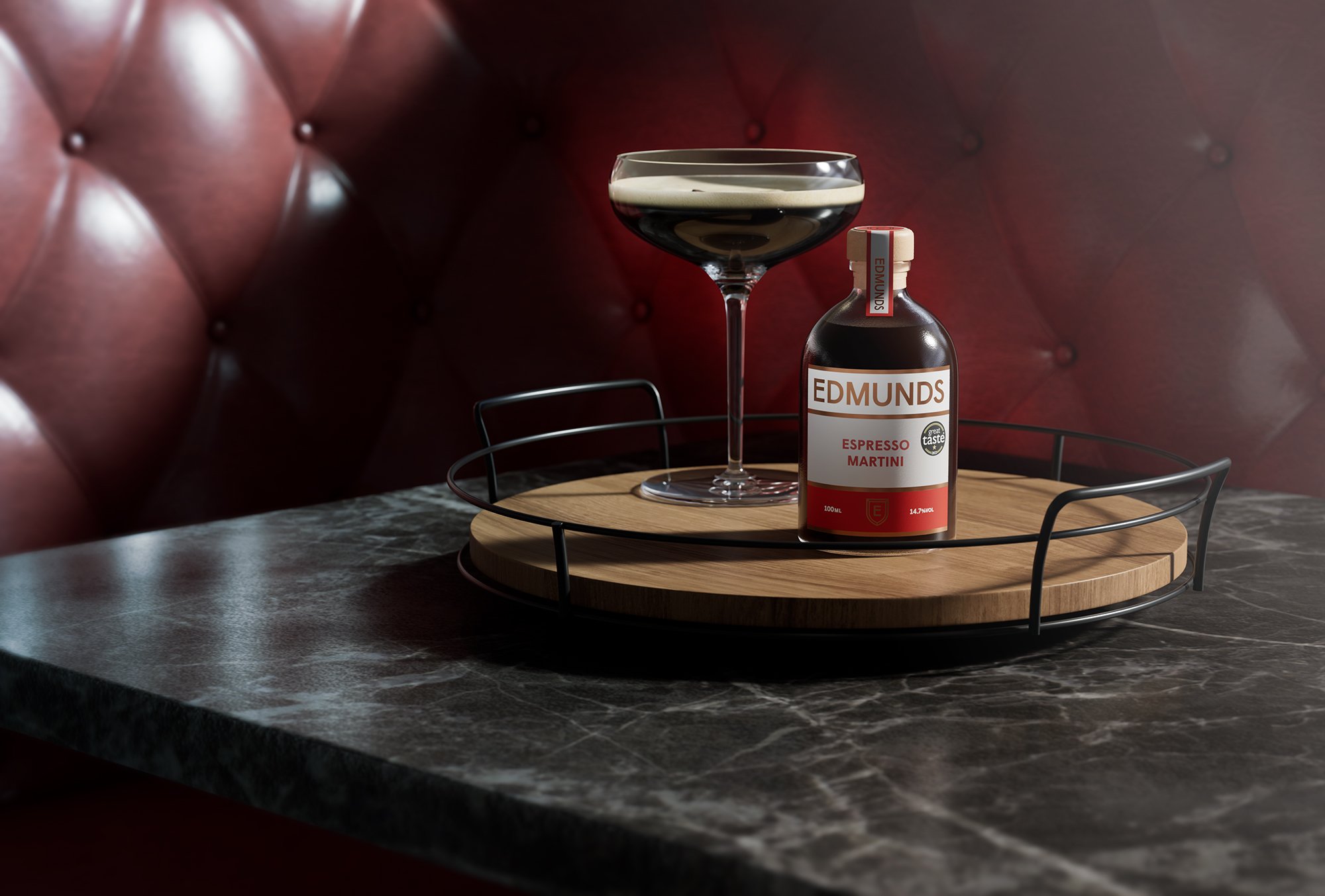 Collaboration with Fabric Studios, HDR Light Studio and Edmunds Cocktails
