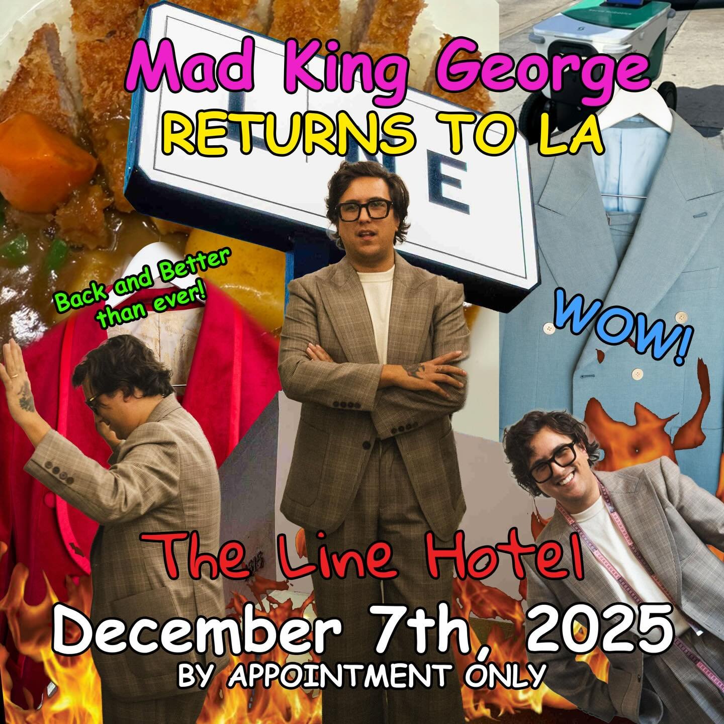 DECEMBER 7TH!!!!! LOS ANGELES IM NOT DONE WITH YOU!!! IM COMING BACK BETTER THAN EVER TO END THIS ONCE AN FOR ALL! 

Schedule your appointments today!

#menswear #womenswear #losangeles #nyc #bespoke #madetomeasure #suits #style #mensstyle #womenssty