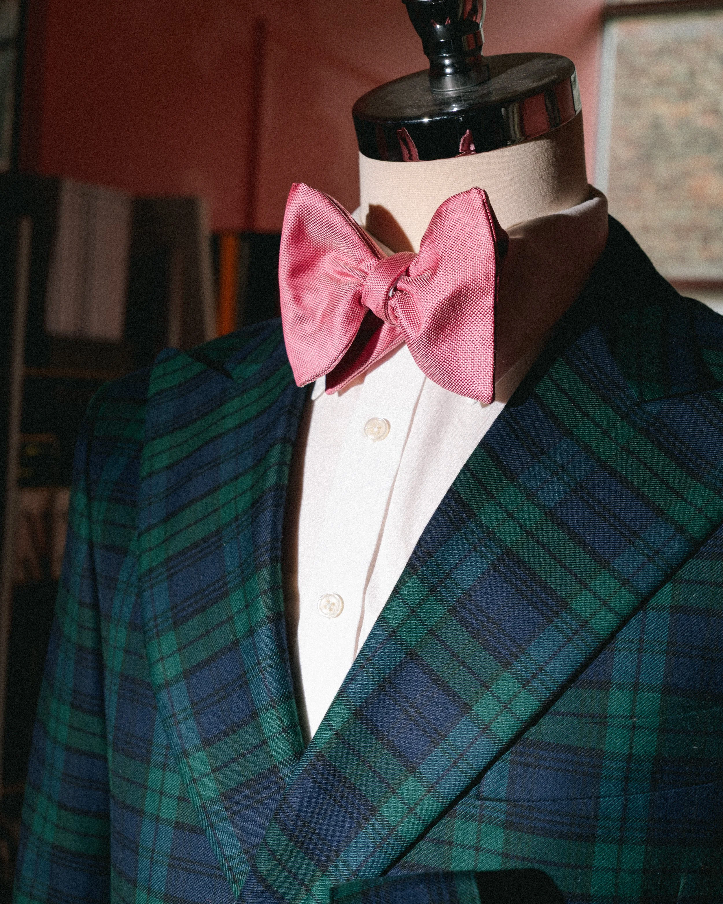 Textured Silk Bowtie