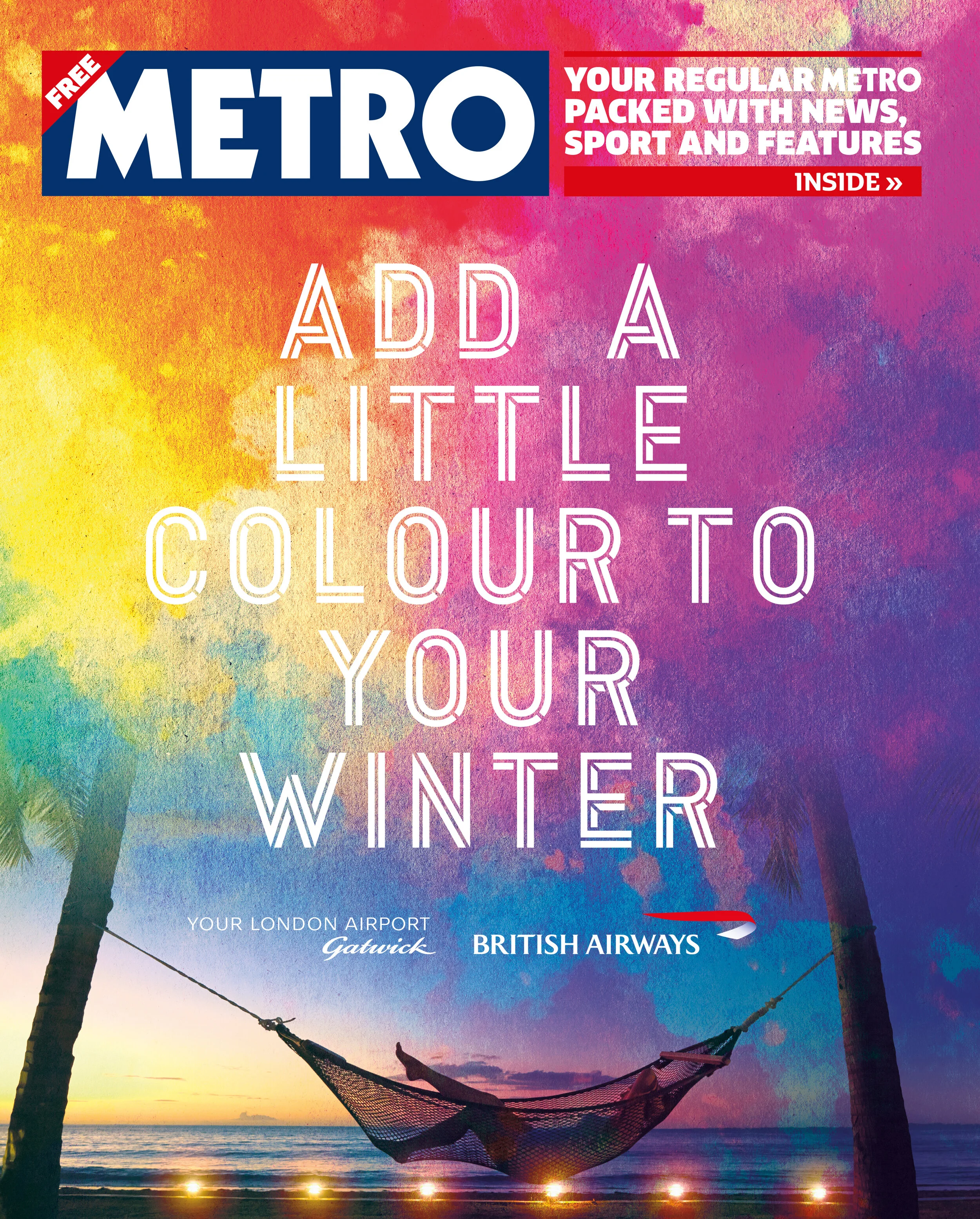 PRINT: Metro for British Aiways