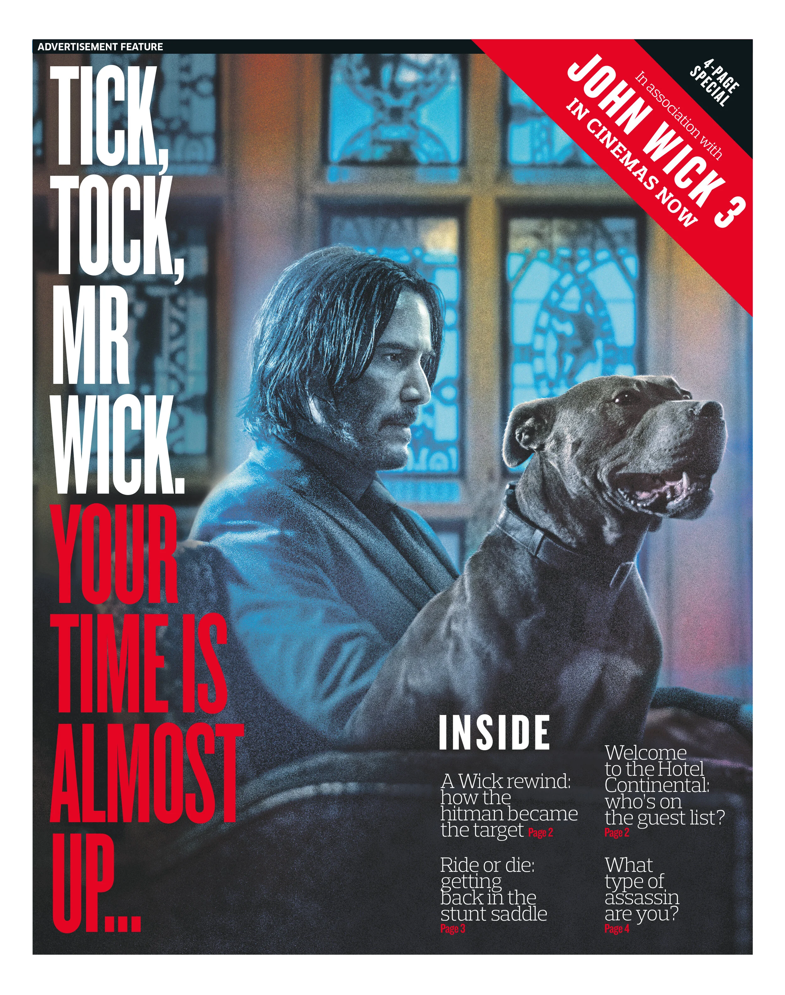 PRINT: The Mail on Sunday for Lionsgate