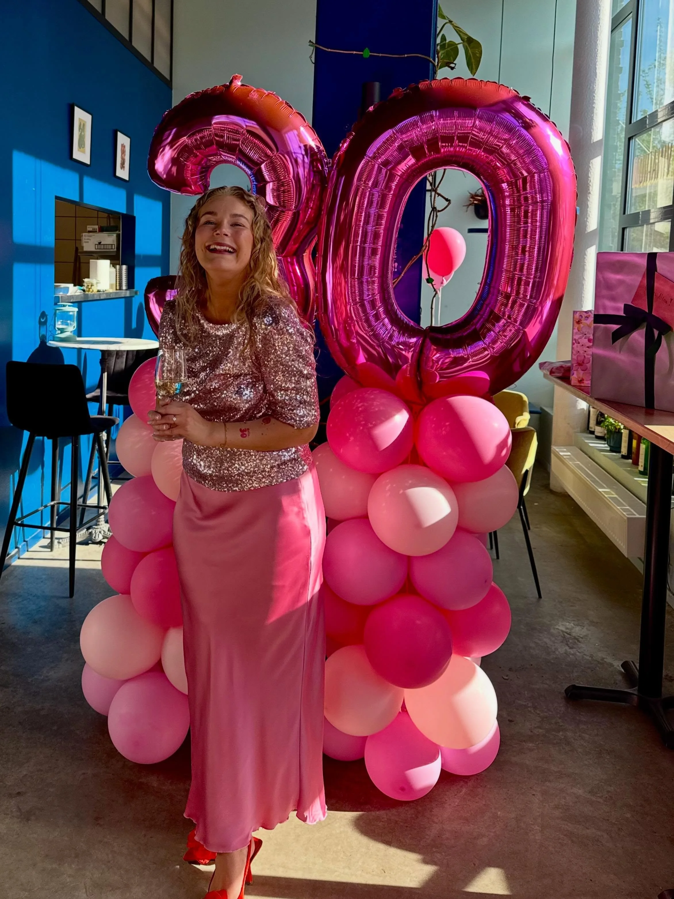 Can I keep the presents and still be 29? 

Vips s&aring; var man 30! 🥳🎈