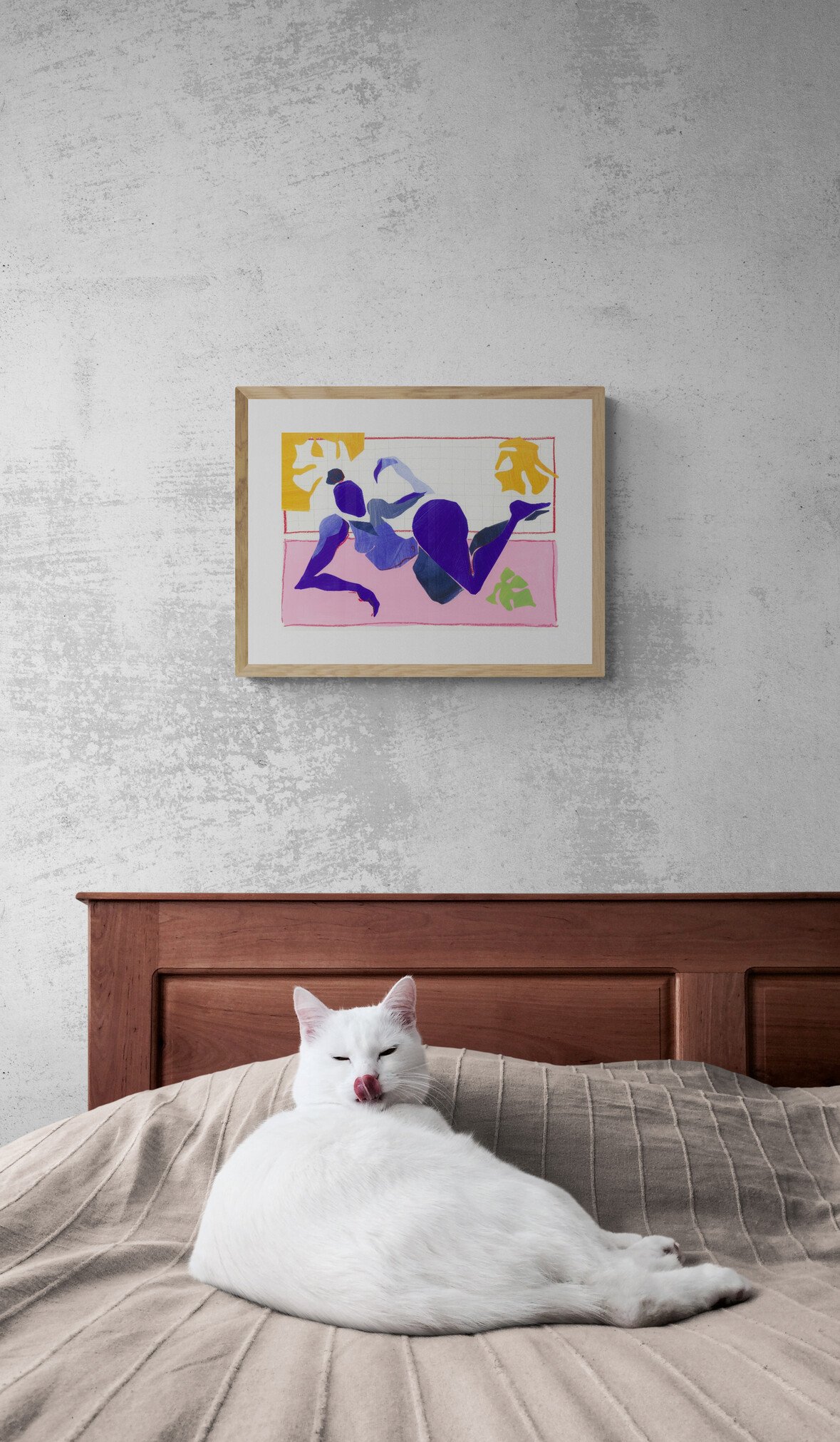 Reclining Blue with mount.jpg