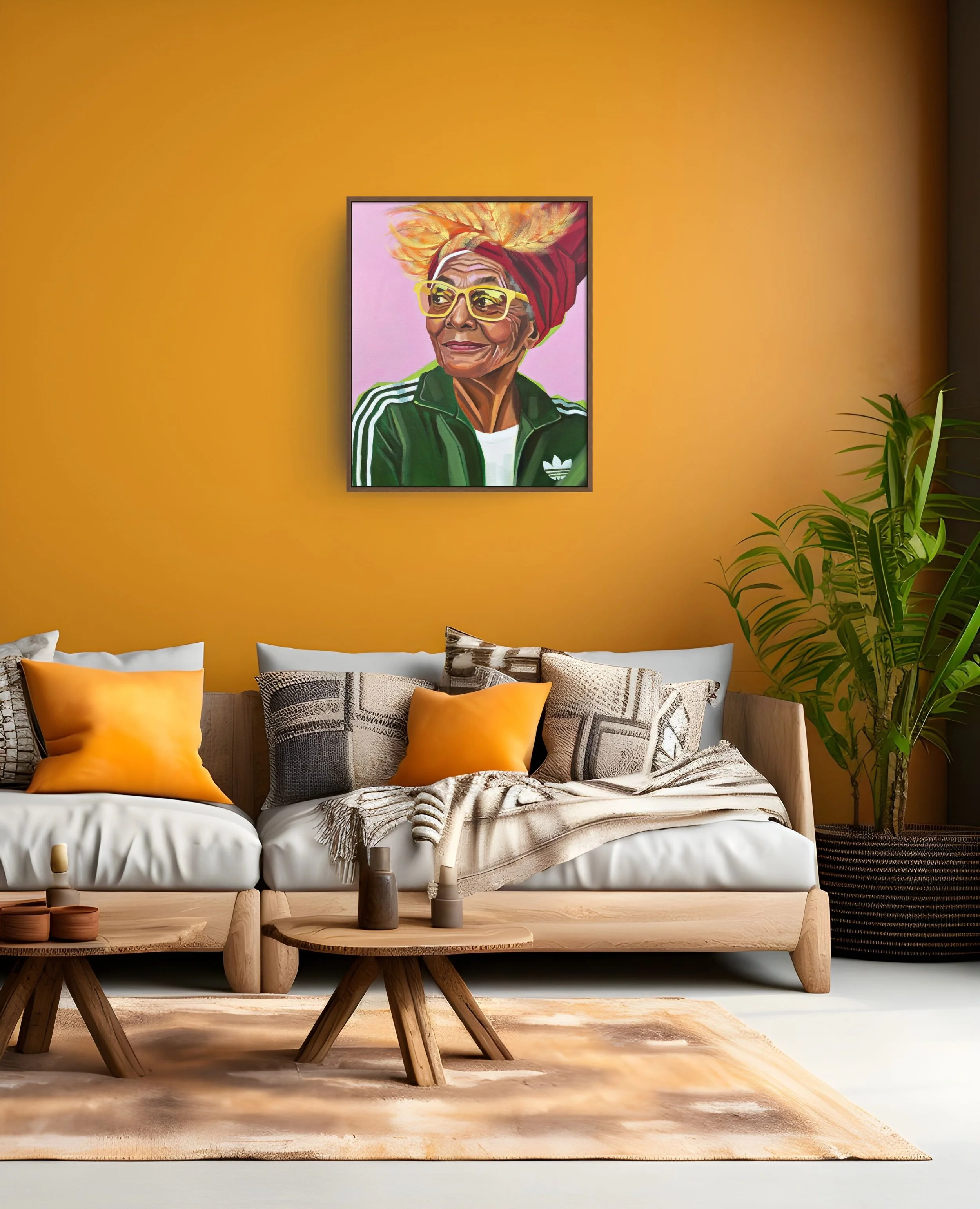 Yellow Sunglasses orange wall mock up.jpg