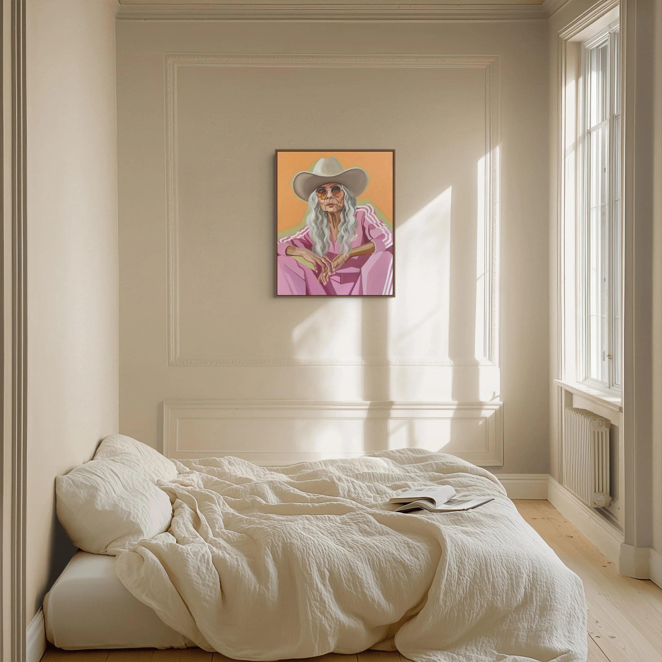 Pink Cowgirl plain bedroom mock up.jpg