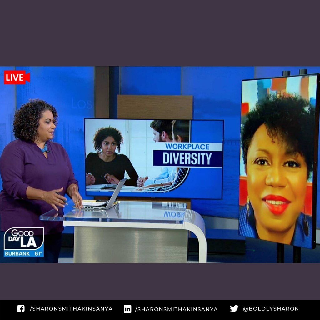 It was a pleasure to talk with @michaelapereira on Good Day LA from @FoxLA about the importance of employers infusing DEI throughout their recruiting and hiring process. We talked through what steps they can take to build authentic and meaningful rel
