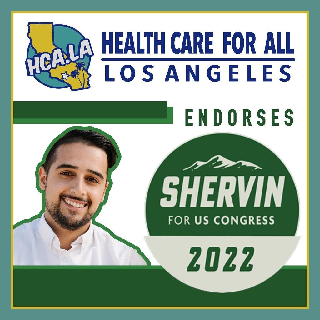 So honored to earn @hcalosangeles endorsement! As a lifelong public health activist, the fight for #medicareforall is personal. 

Budgets are moral documents - we always have money for bombs and endless wars, yet say single-payer healthcare is too ex