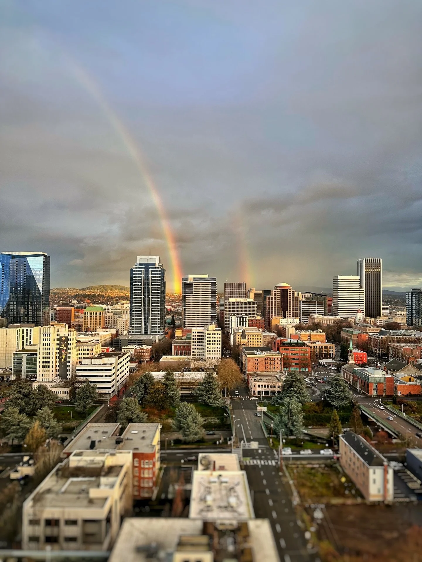 Anitya अनित्य impermanence, transcience, non-eternal.

Accepting this helps reduce attachment to worldly, temporary, or fleeting things. We can appreciate the moment whether something is beautiful like witnessing a rainbow knowing that it will not la