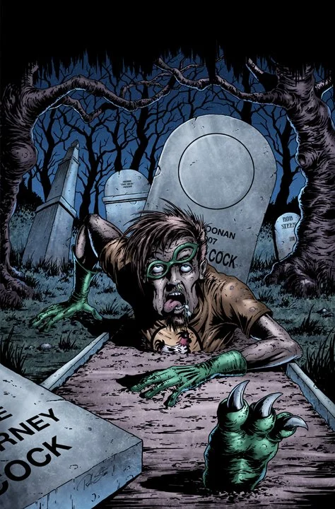 Comic book illustration (The Boys #30)
