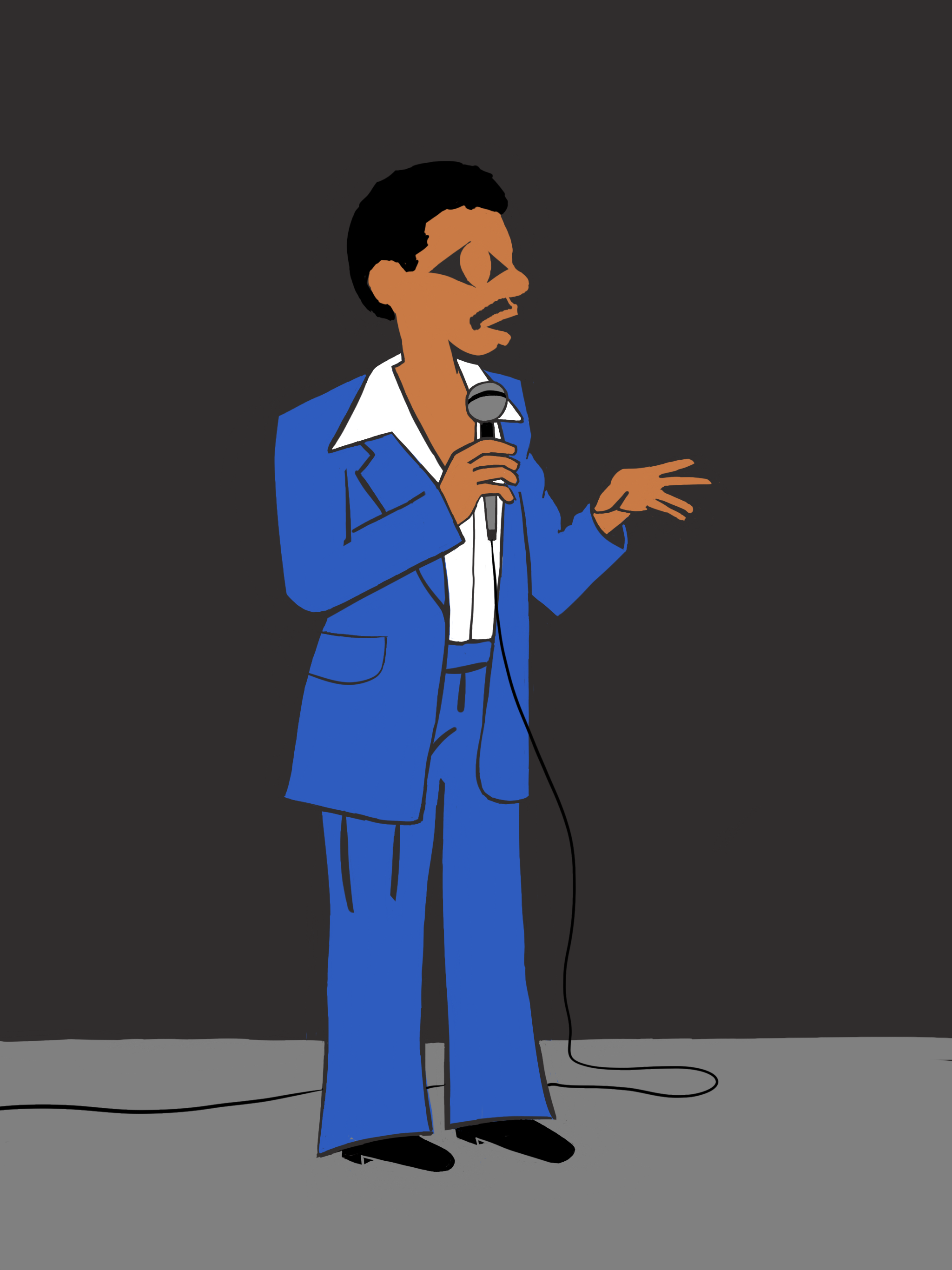 Richard Pryor, Digital Drawing