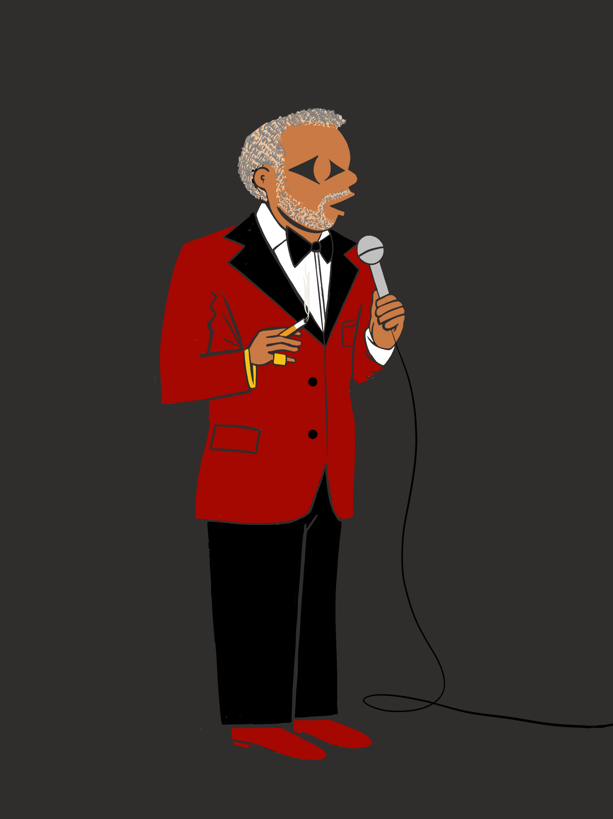 Redd Foxx, Digital Drawing