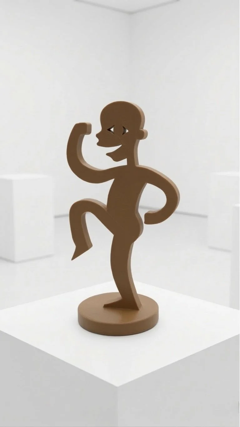 Happy Guy | Brown | 12 inches