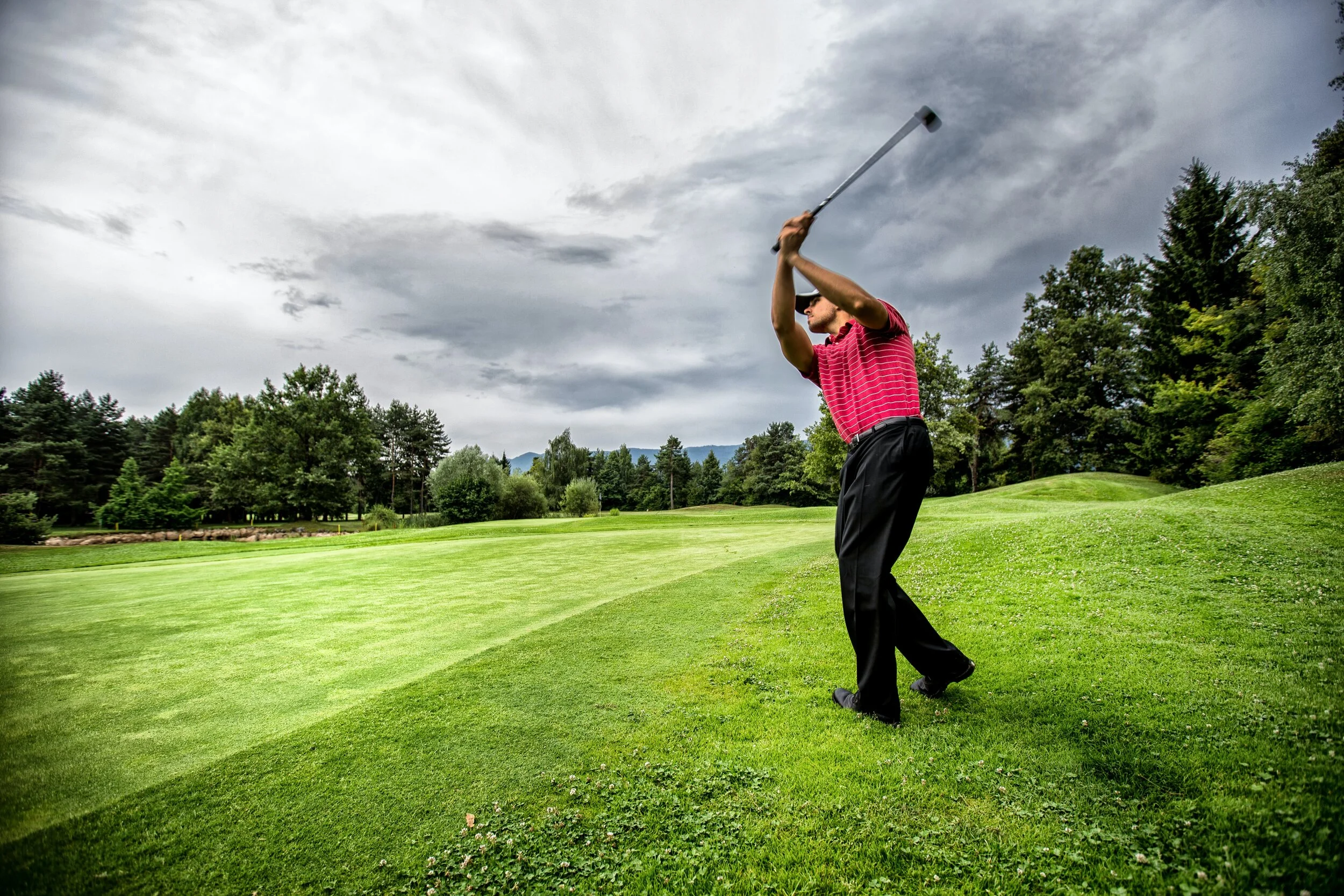 Golfing