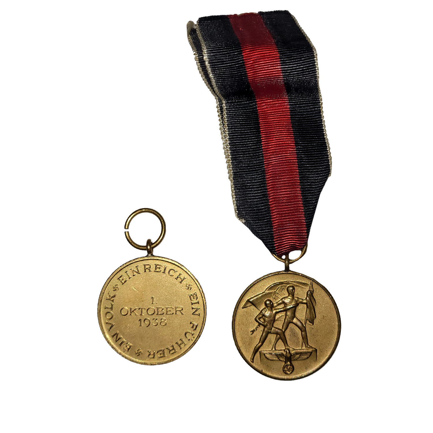 Third Reich German Sudatenland Occupation Medal