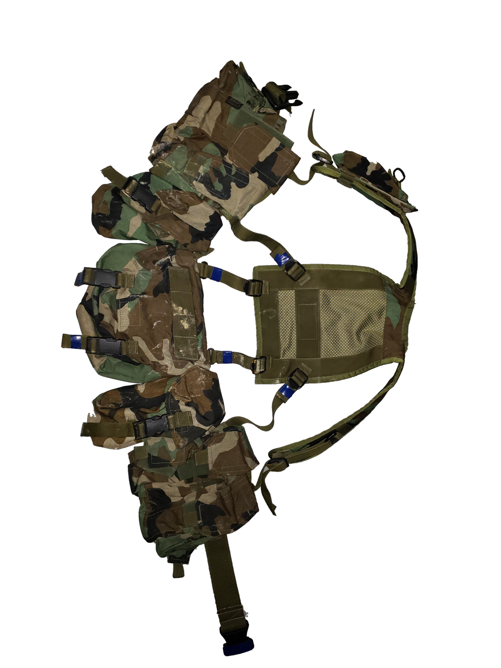 Russian Woodland SRRV SAS Webbing — Misty Mountain Supply