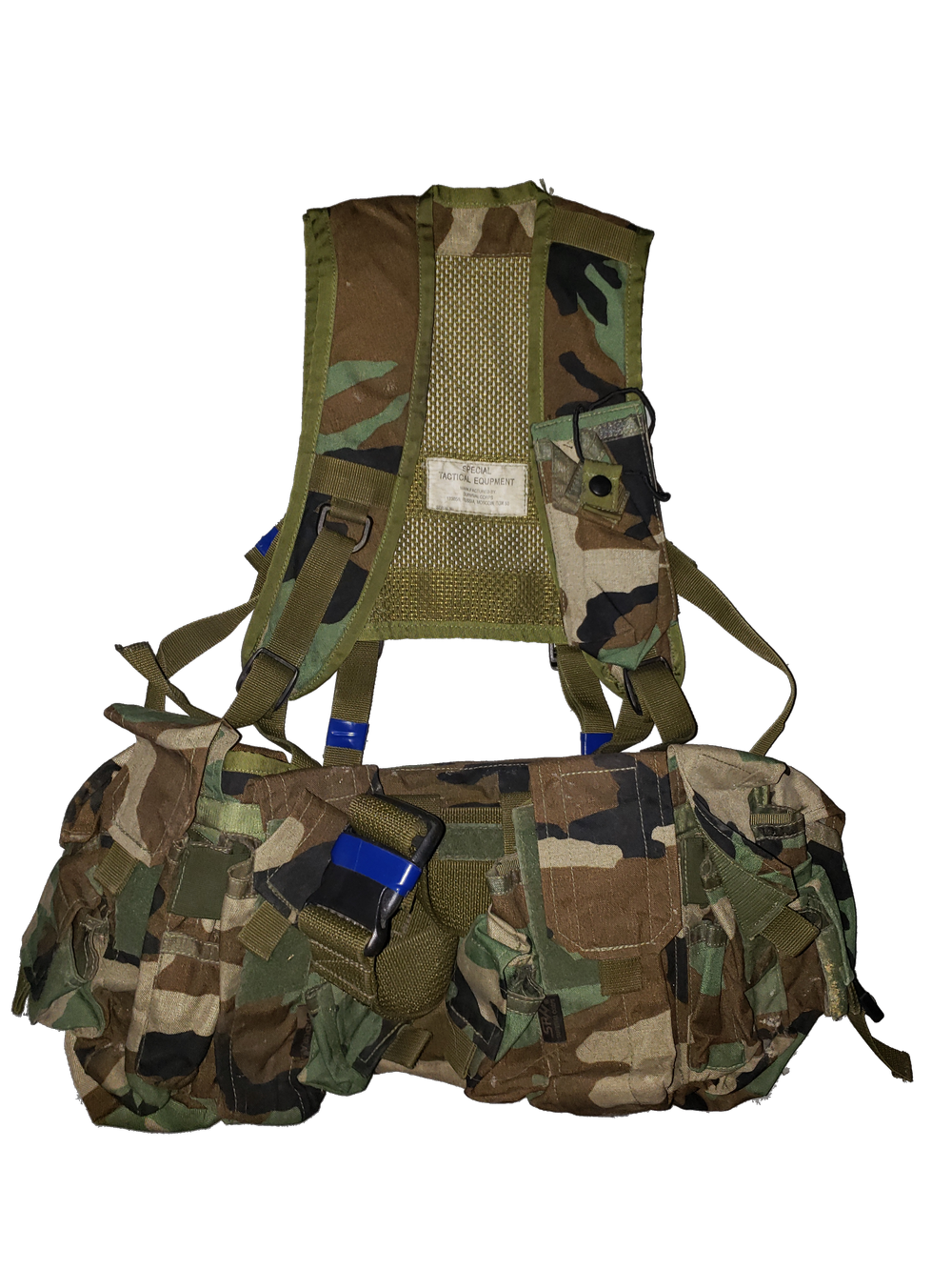 Russian Woodland SRRV SAS Webbing — Misty Mountain Supply