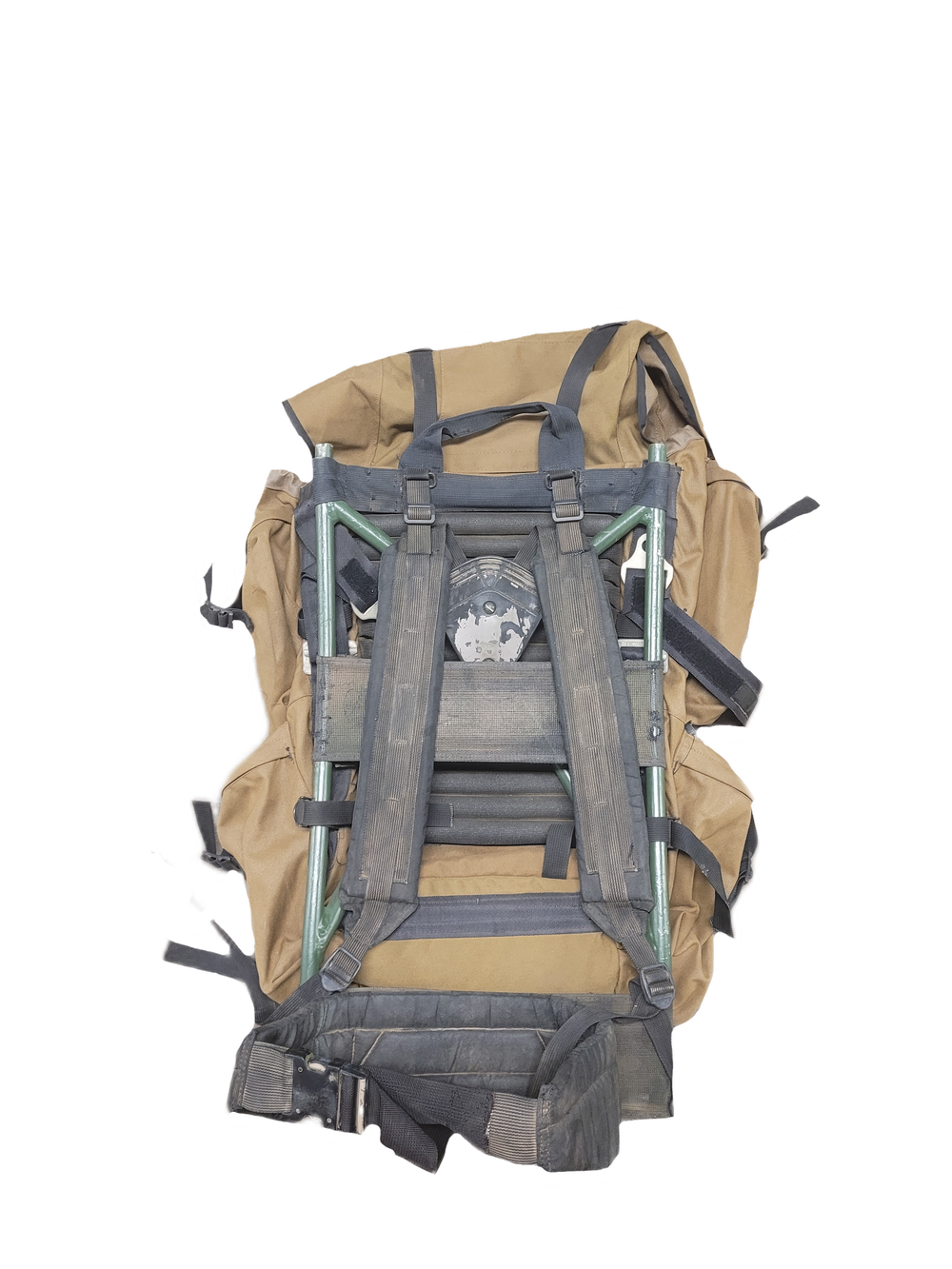SADF Nutria Brown RP8 Parachute Rucksack w/ Frame — Misty Mountain