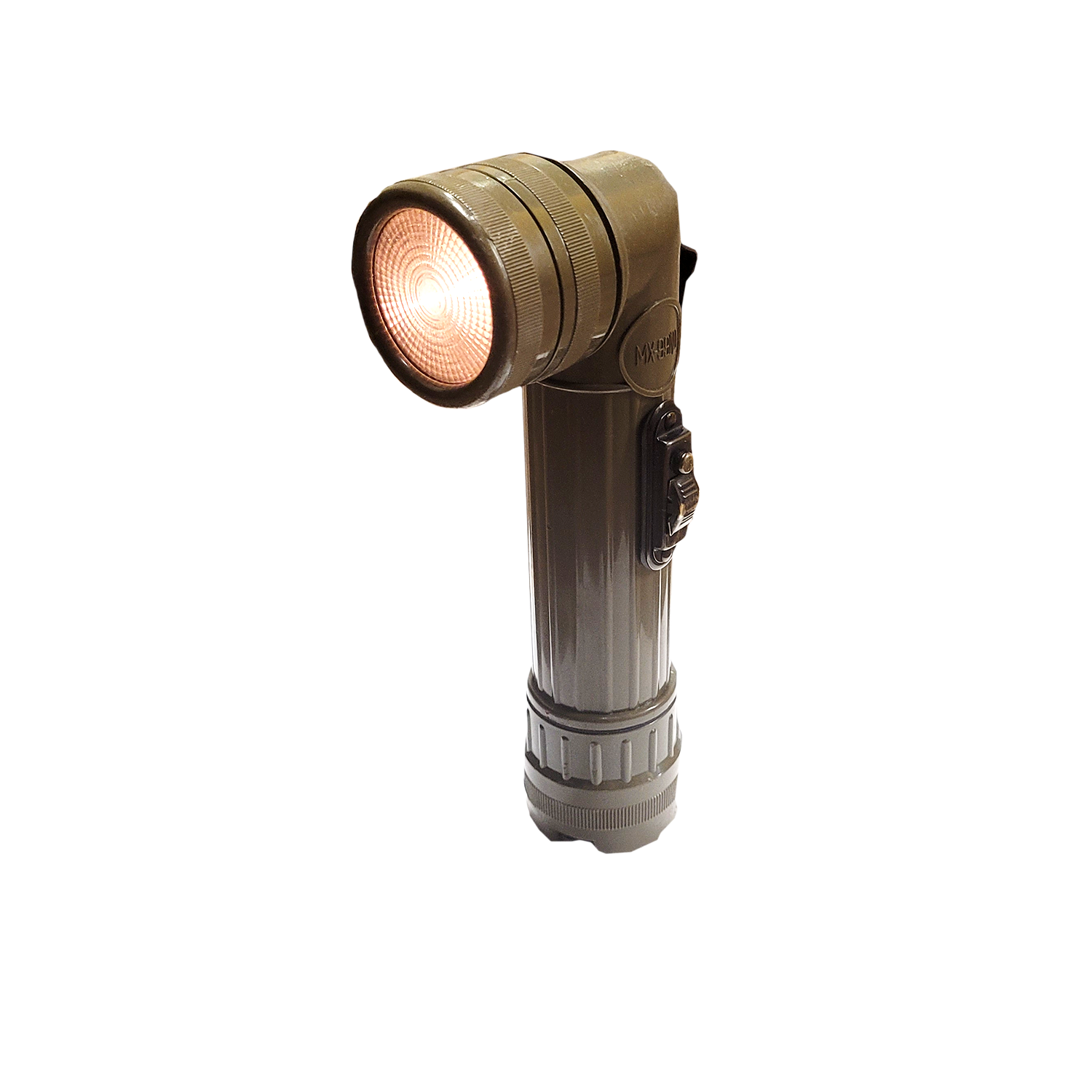 USGI Pre-1973 Fulton MX991/U Anglehead Flashlight