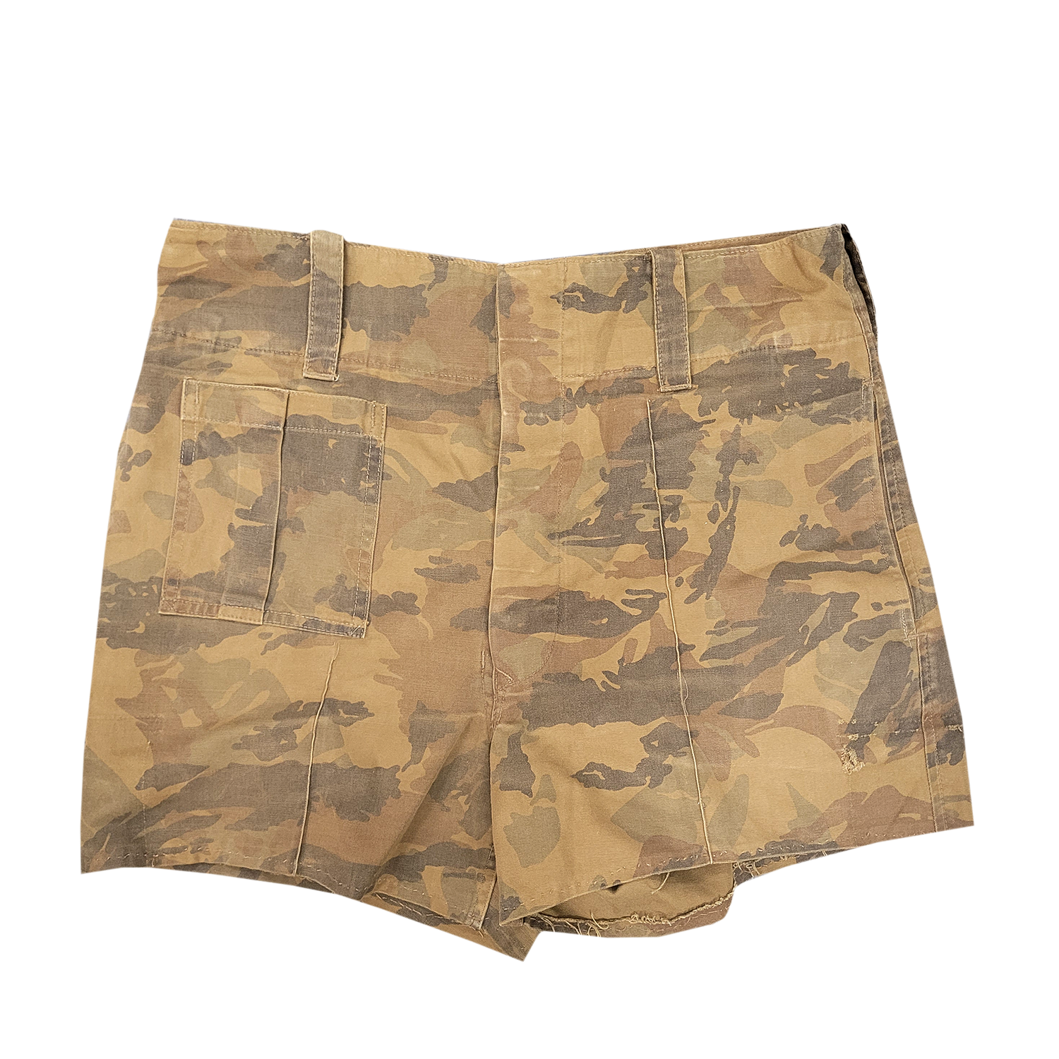 South African Railway Police (SARP) Camouflage Cutoff Shorts