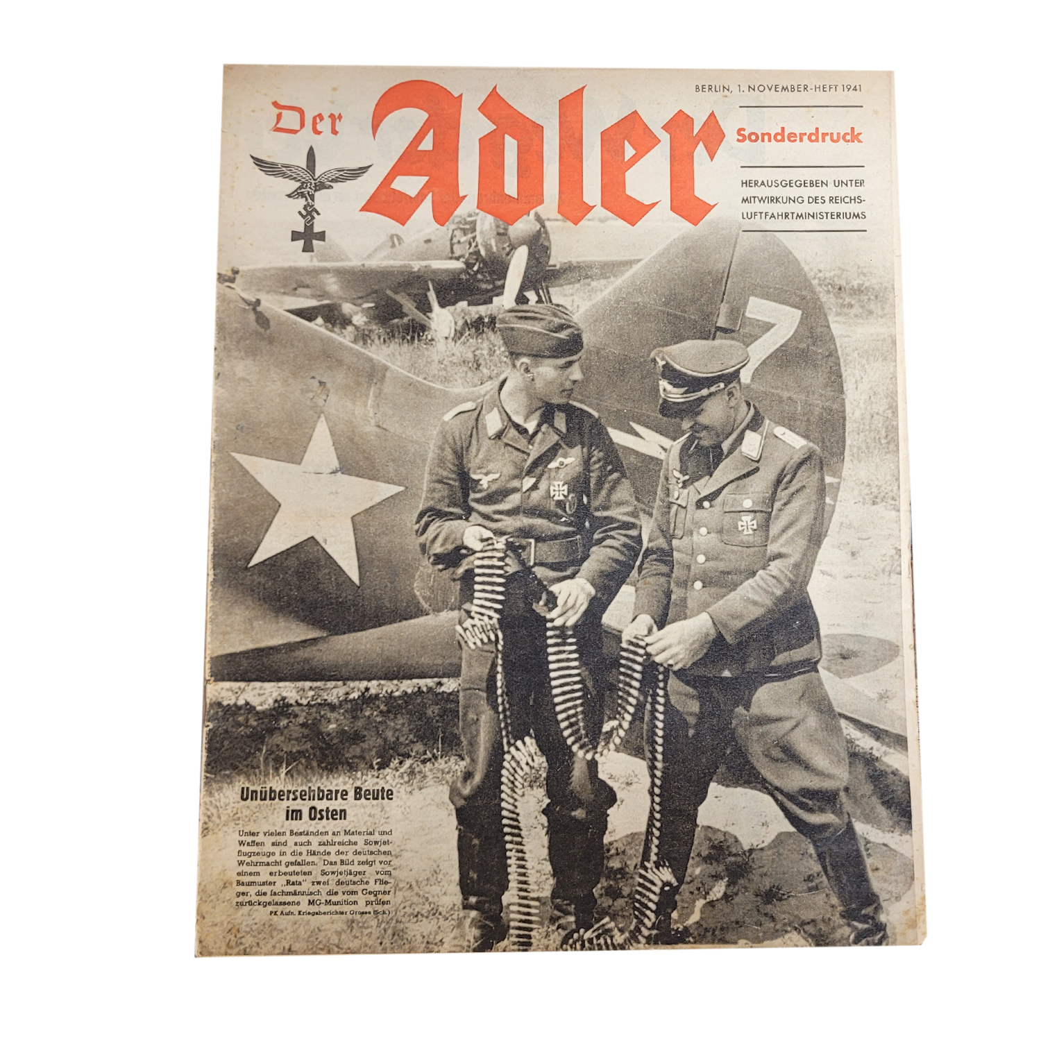 German WW2 Der Adler Magazines