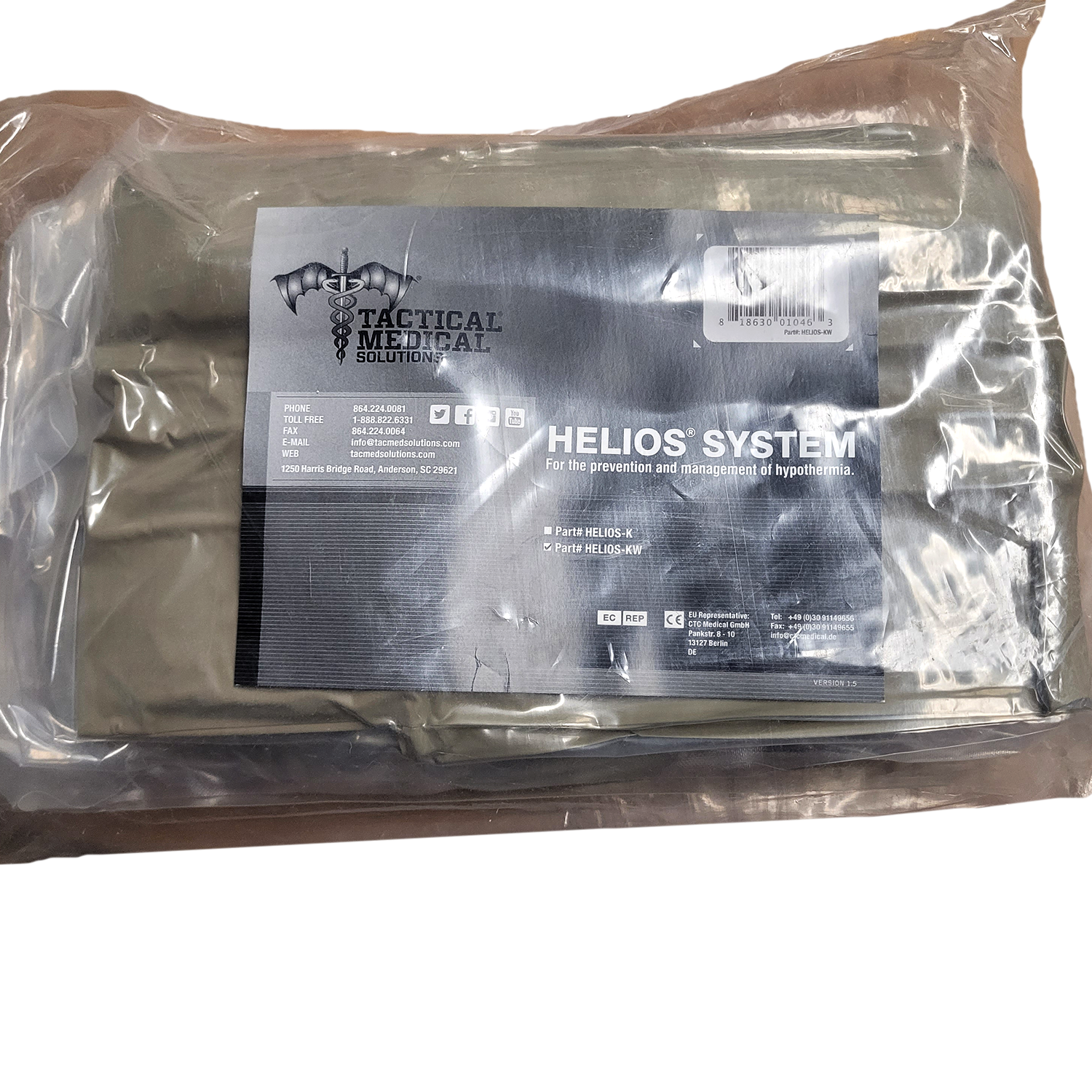 Tactical Medical Solutions Helios System w/ Active Warmer