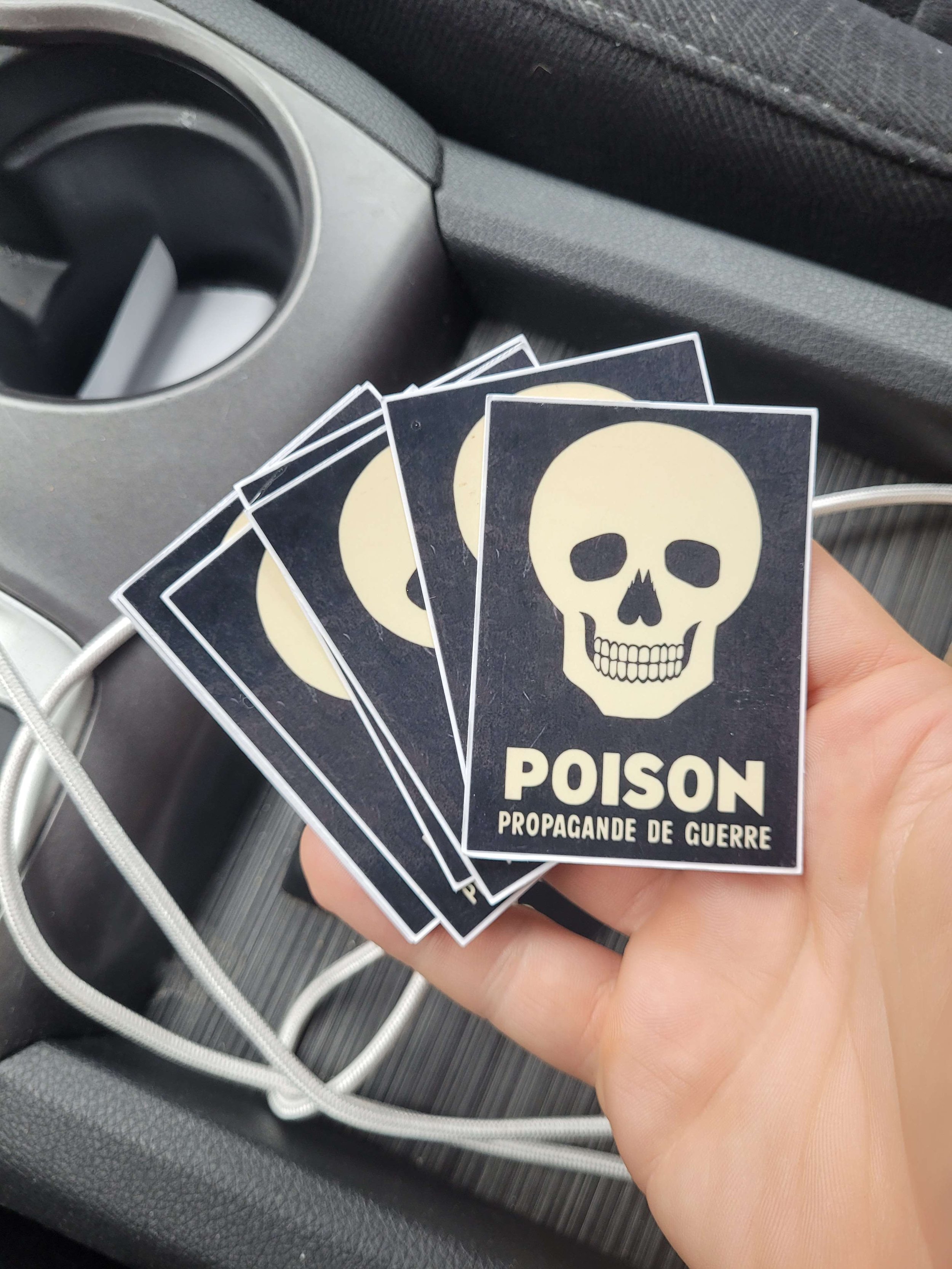 French WW2 Anti-War Propaganda Sticker