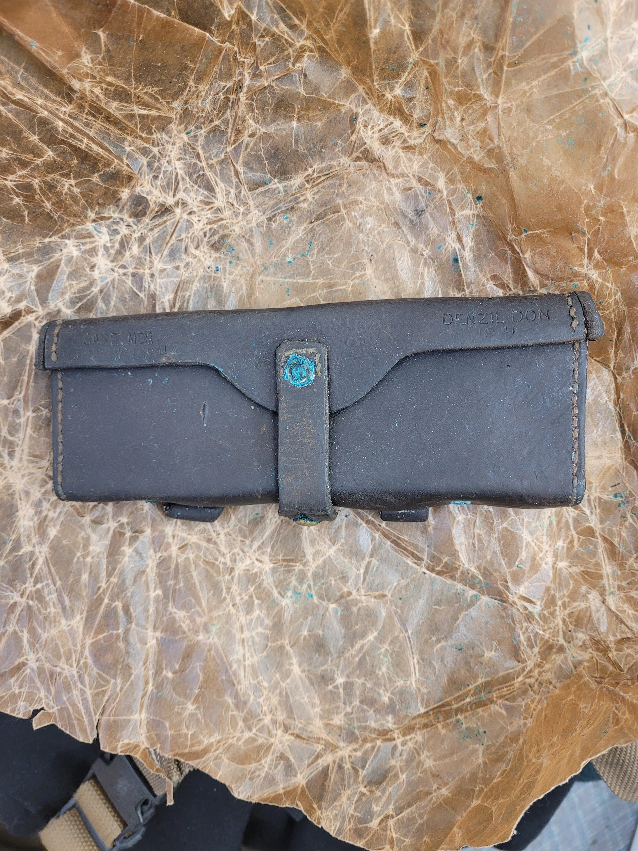 Australian WW2 Mortar Clinometer Carry Case (Unissued Condition)
