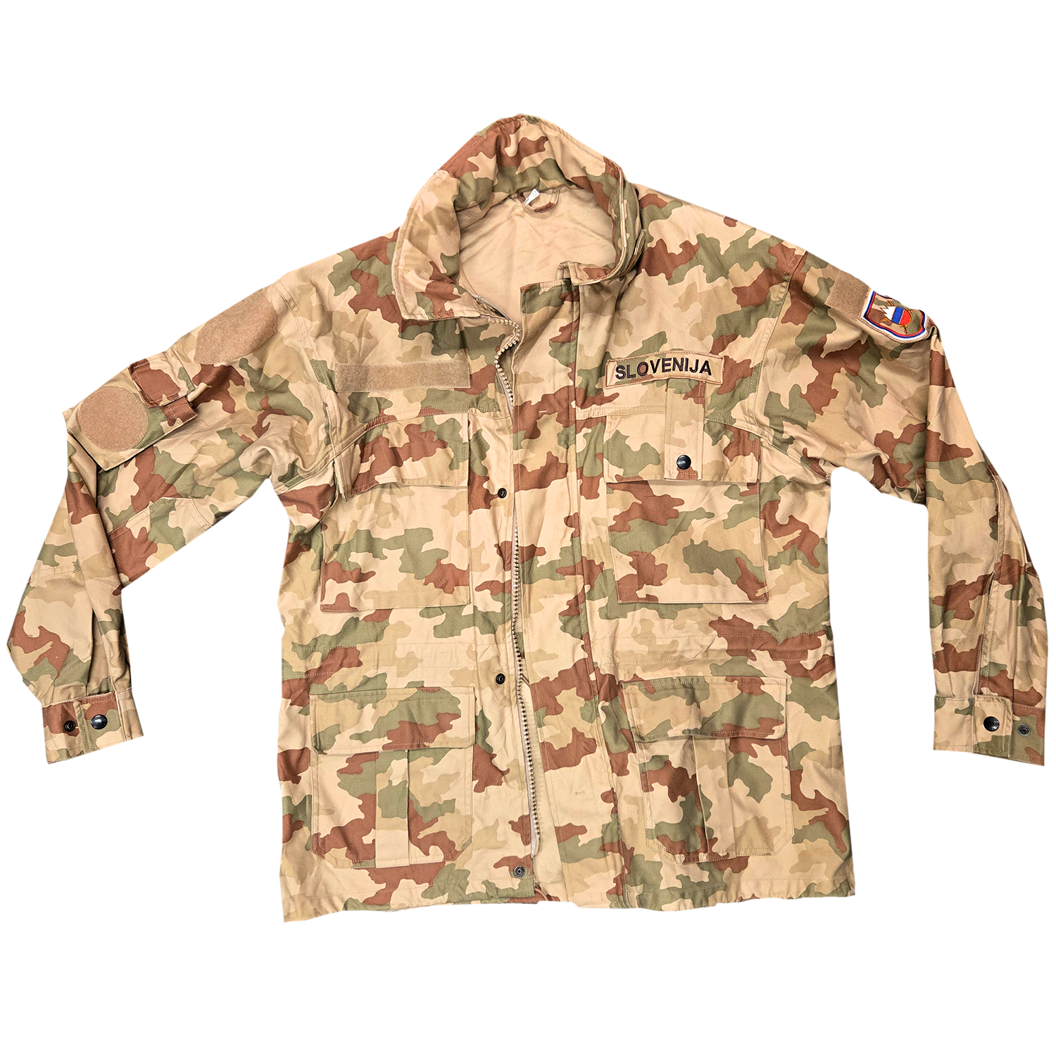 Slovenian Army Desert Oakleaf Field Jacket