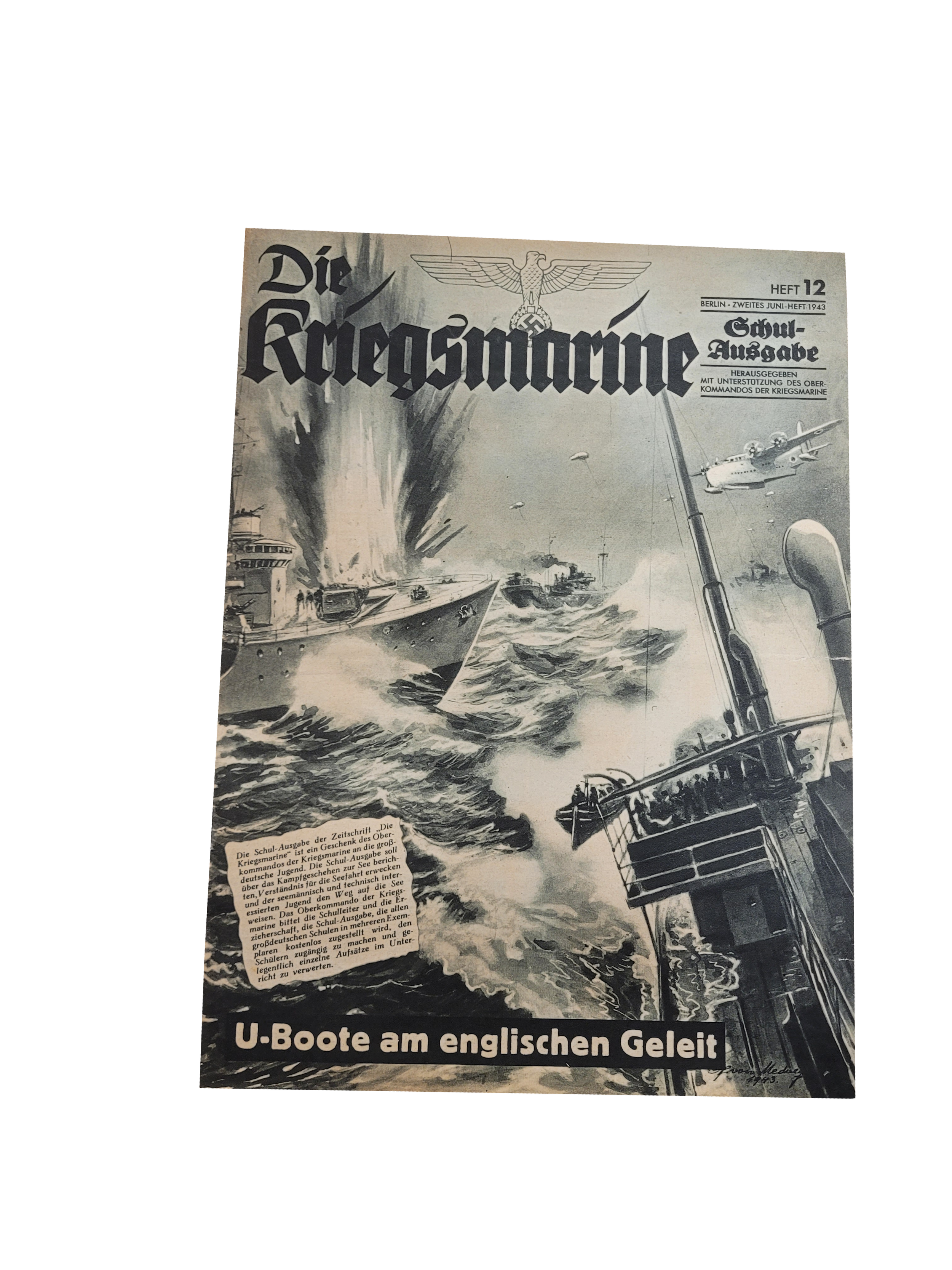 German WW2 Die Kriegsmarine Magazine