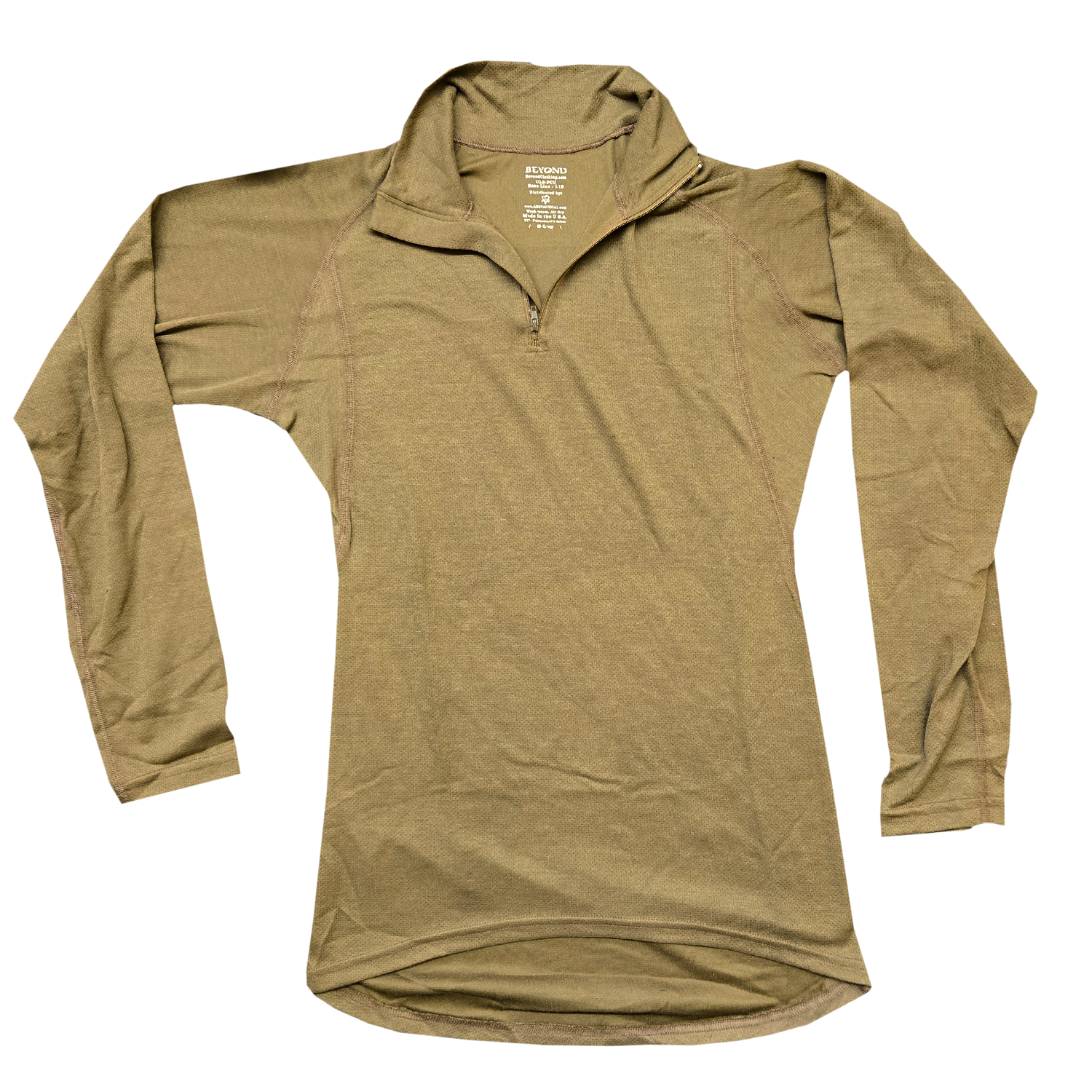 Beyond Clothing Level 1B PCU Zippered Tops (NEW AND UNISSUED)