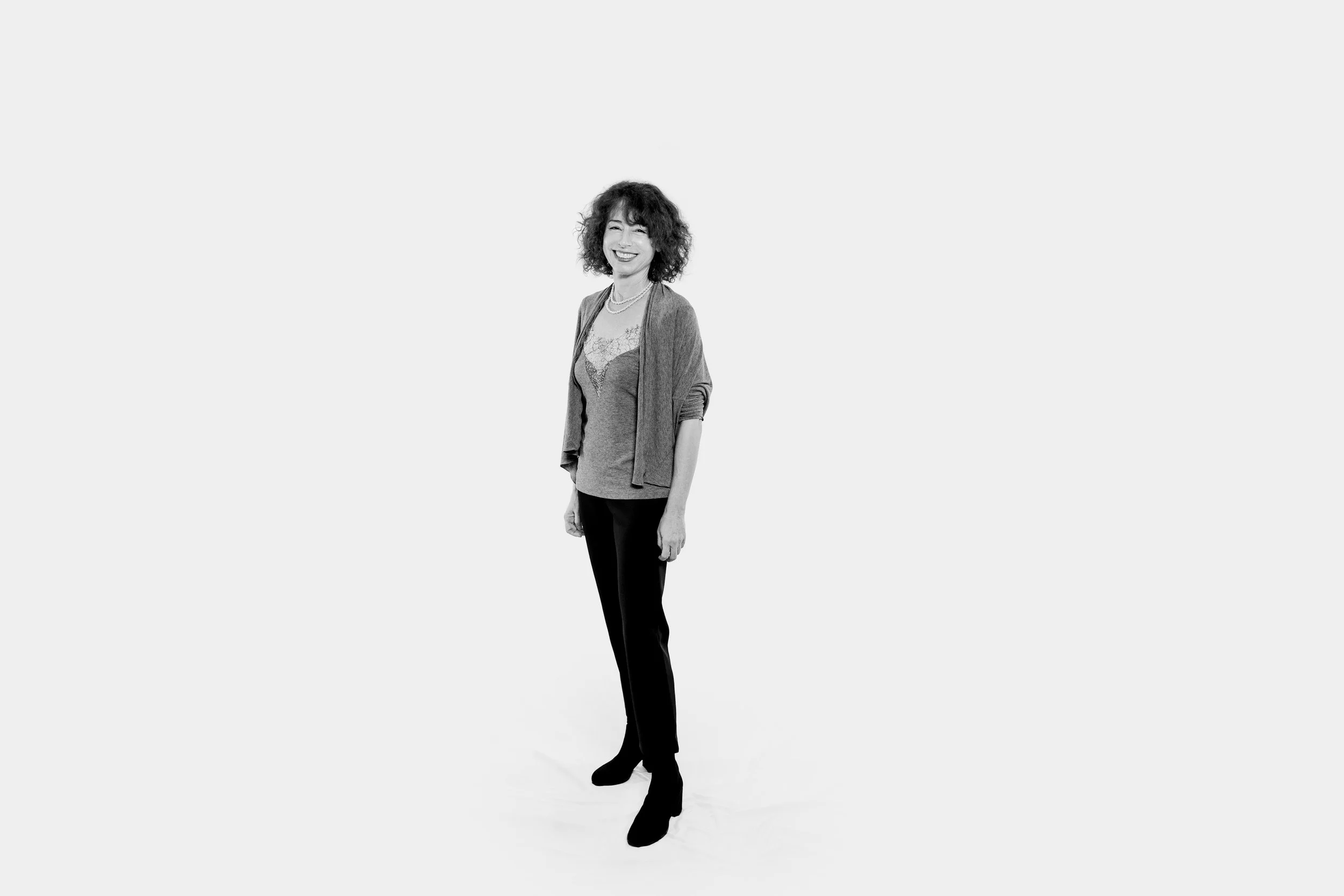 Portrait of Phoebe Kapouano, spouse of former EU Ambassador to the United States Stavros Lambrinidis (2019-2023)