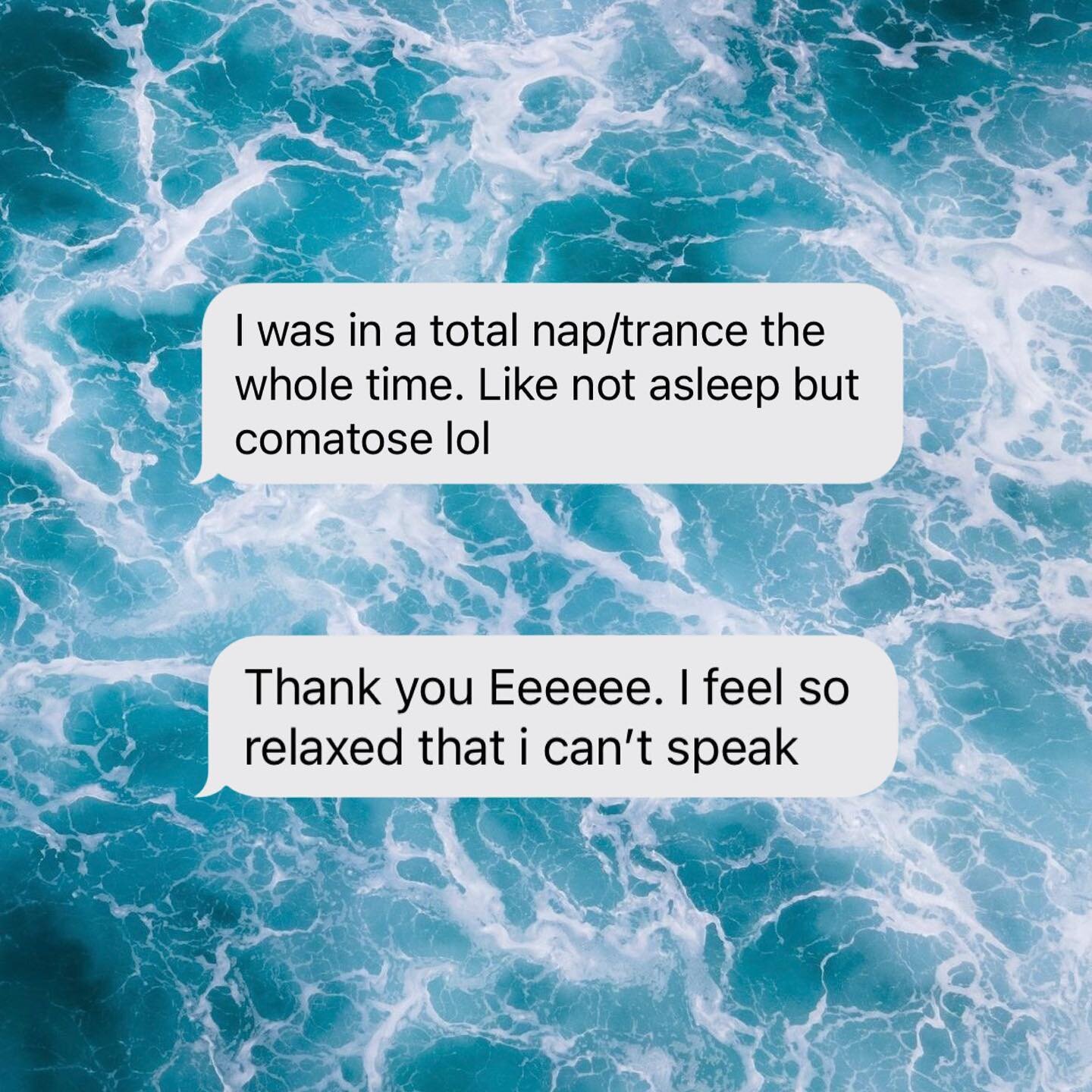 15 minute reiki sessions are becoming a big hit!!! (these texts came from a BIG voice memo fan, so the speechlessness is SAYIN SOMETHING!) hahaha &mdash; I gotta say, I&rsquo;ve been loving these sessions just as much! 🤩🤩🤩🤩🥰🥰🥰🥰 Wanna try one?