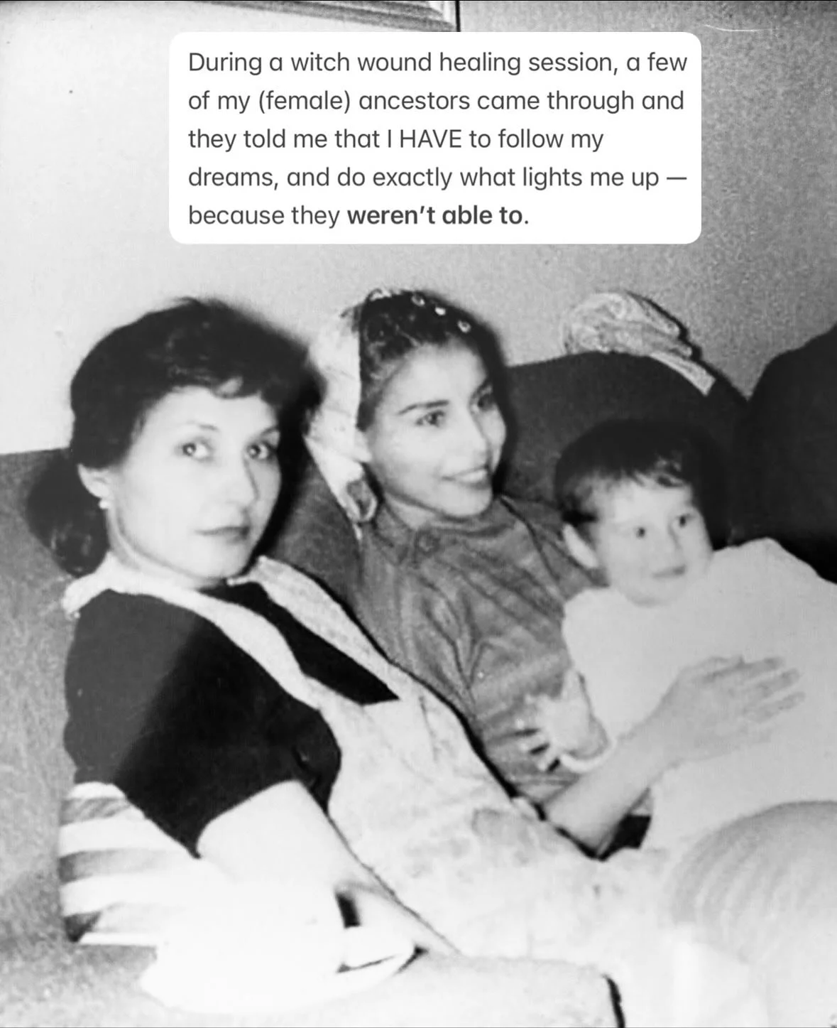 I know &ldquo;ancestral healing&rdquo; can sound intense and DEEP. But I did want to mention that this kind of work doesn&rsquo;t have to be &ldquo;hard&rdquo; or &ldquo;painful&rdquo; &hellip; sometimes all you need is the right energy, support, and