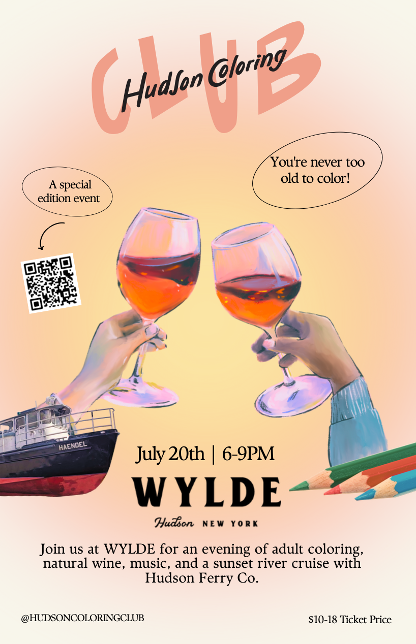 Coloring Club x WYLDE Hudson x Hudson Ferry Co.