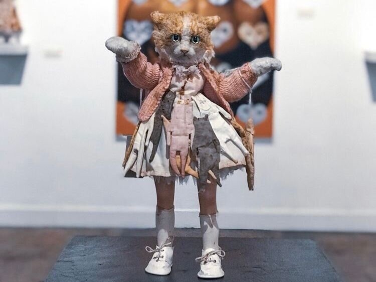 Work by artist Annie Montgomerie, 2018