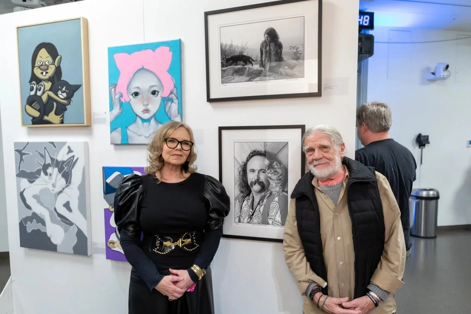  Photographer Henry Diltz, Cat Art Show 2024 