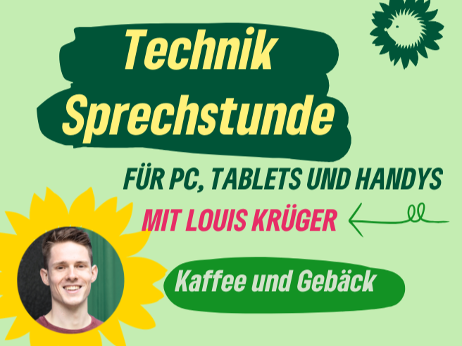 Technik-Sprechstunde in meinem Kiezbüro