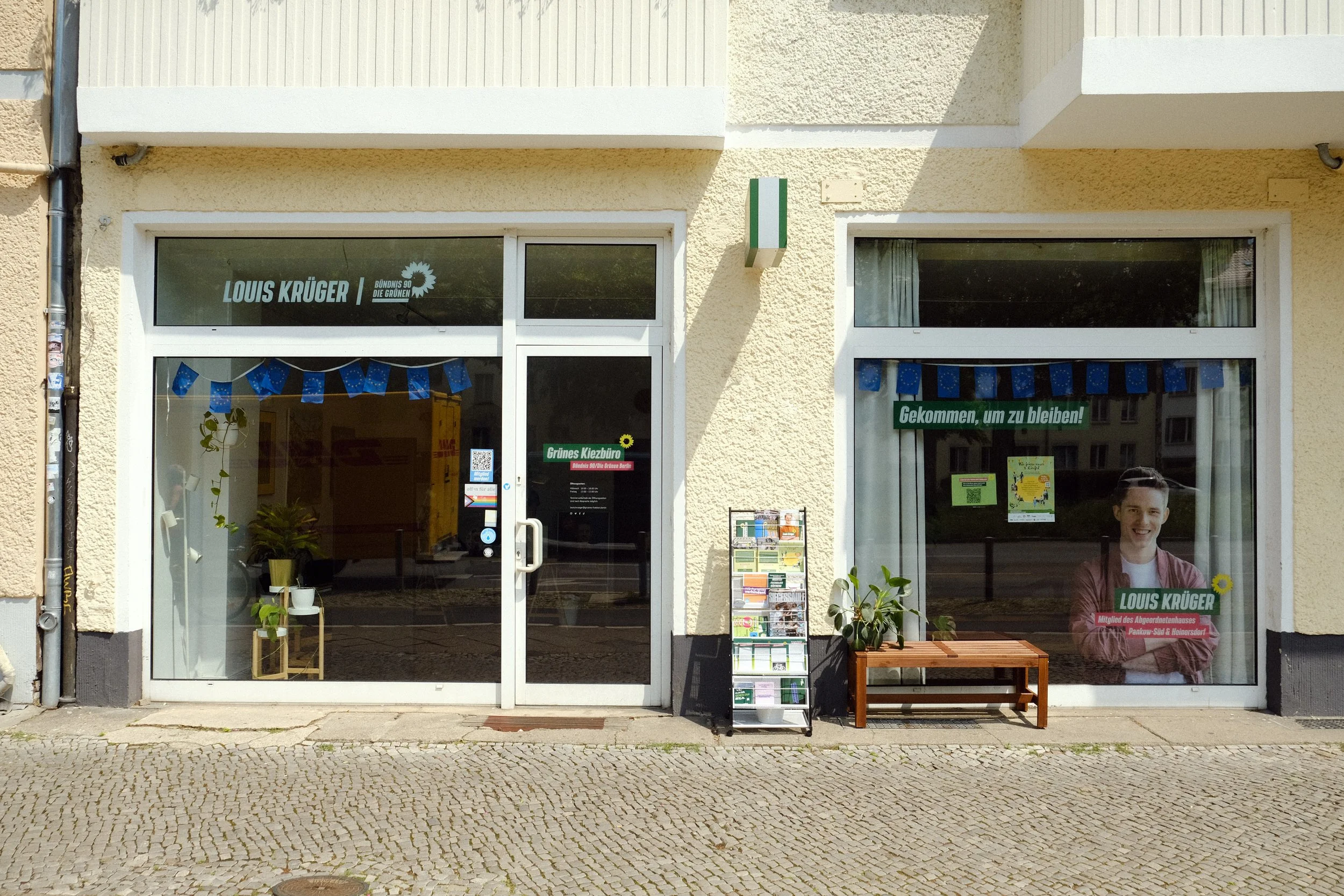 4 Jahre Grünes Kiezbüro - Ich möchte mit euch feiern