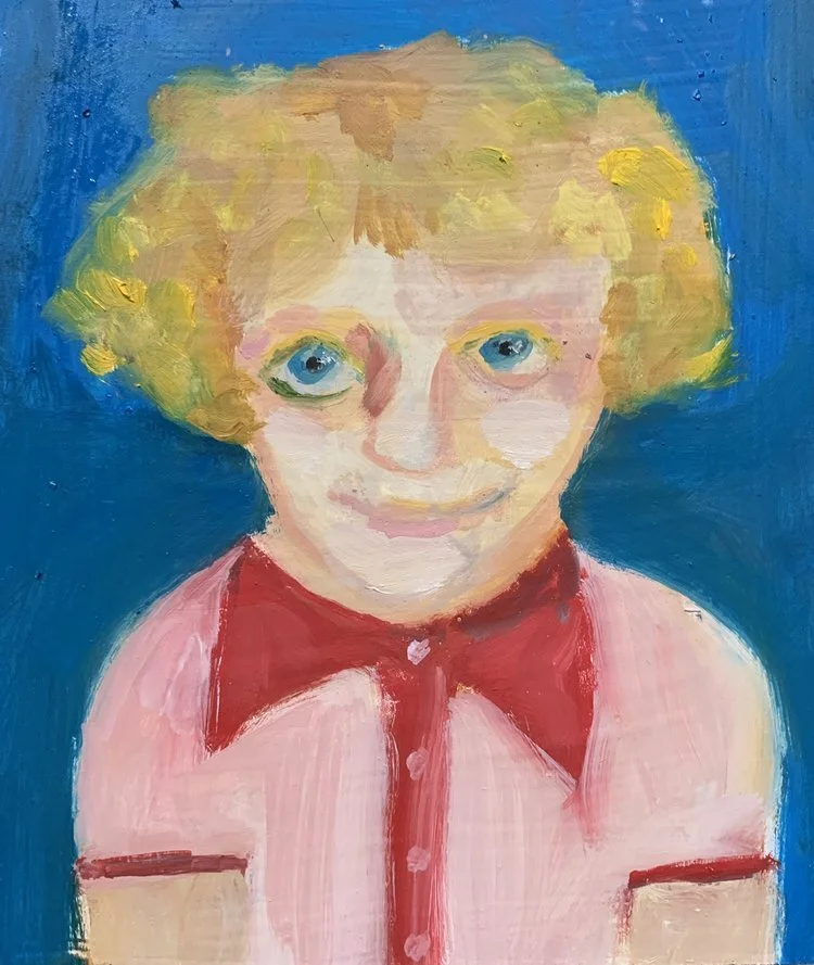 Class picture 2 5”x7” oil on wood.jpg