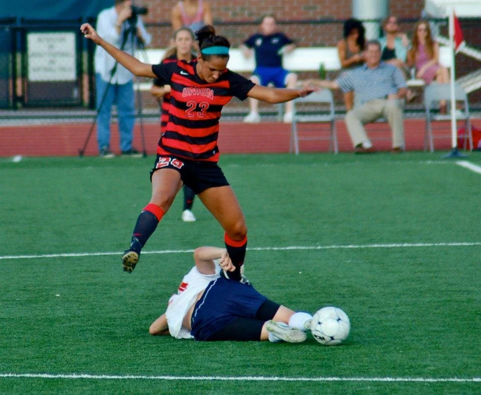Soccer was a big part of my life growing up. I played in college for a couple years.